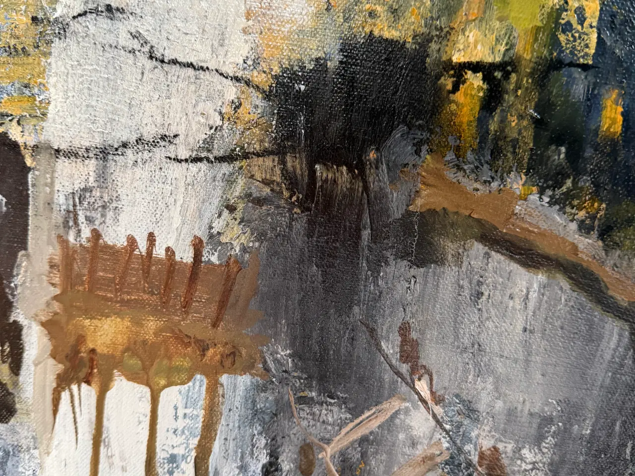 Billede 6 - Akrylmaleri af Grunnet