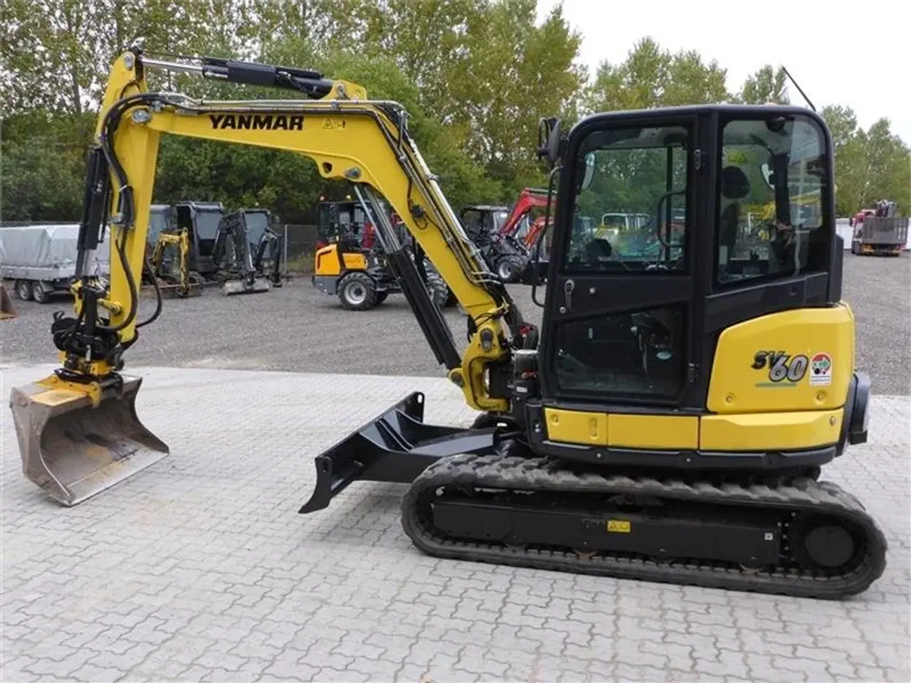 Billede 1 - Yanmar SV60 rotortilt og centralsmørring