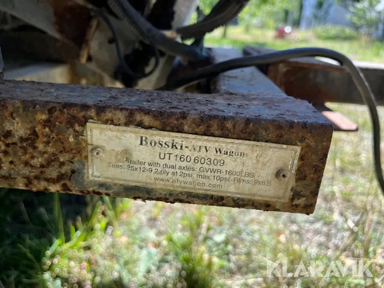 Billede 5 - ATV skovvogn Bosski