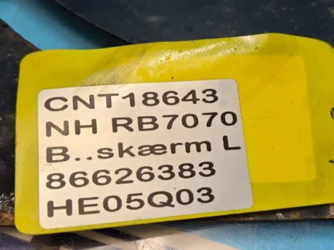 Billede 14 - New Holland BR7070 Beskyttelseskærm 86626383