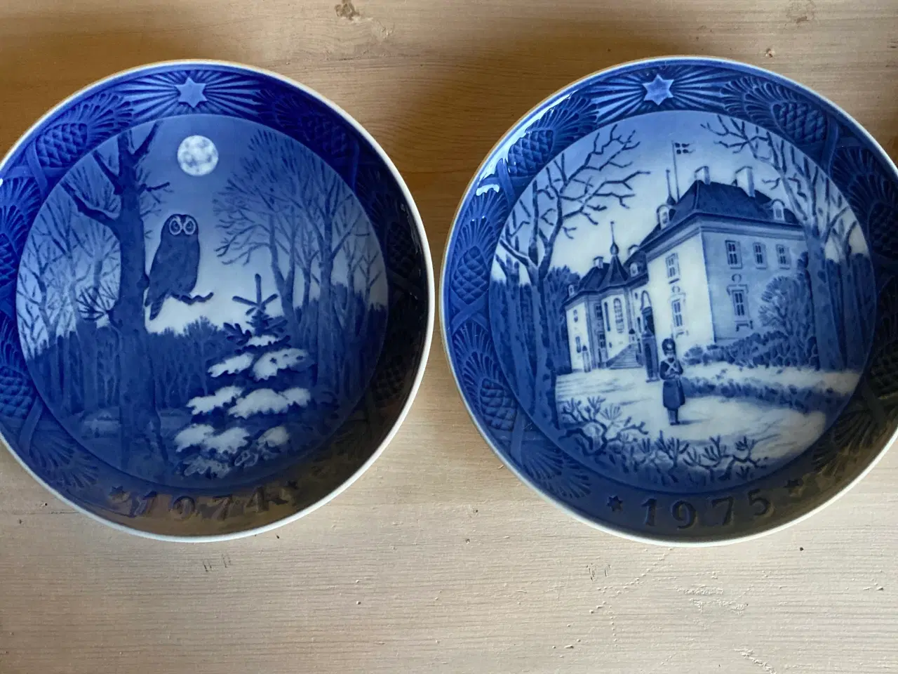 Billede 2 - Blå tallerkner