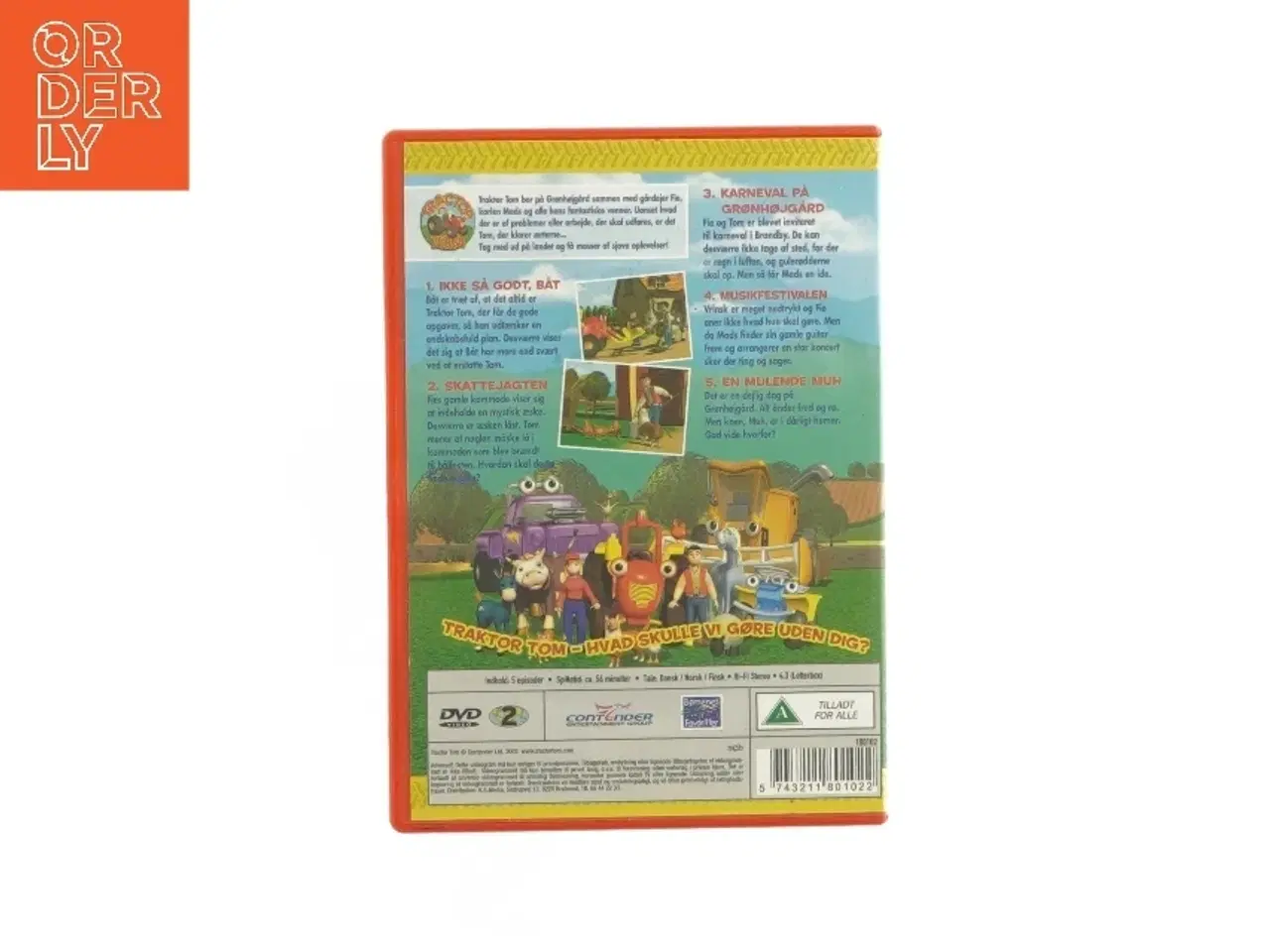 Billede 2 - Tractor Tom - Skattejagten og andre historier (DVD)