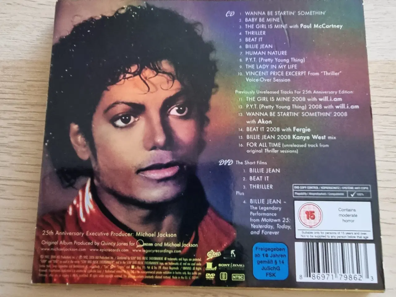 Billede 6 - Michael Jackson: Thriller:25th Anniversary Edition