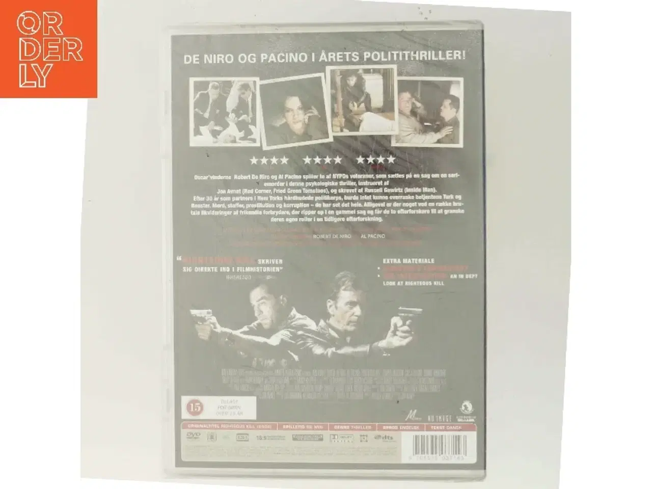 Billede 3 - Righteous Kill med Robert De Niro (DVD)