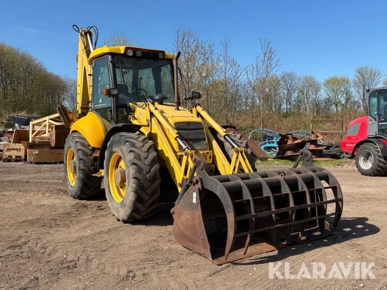Billede 5 - Rendegraver New Holland LB115B-4PS med euroskifte