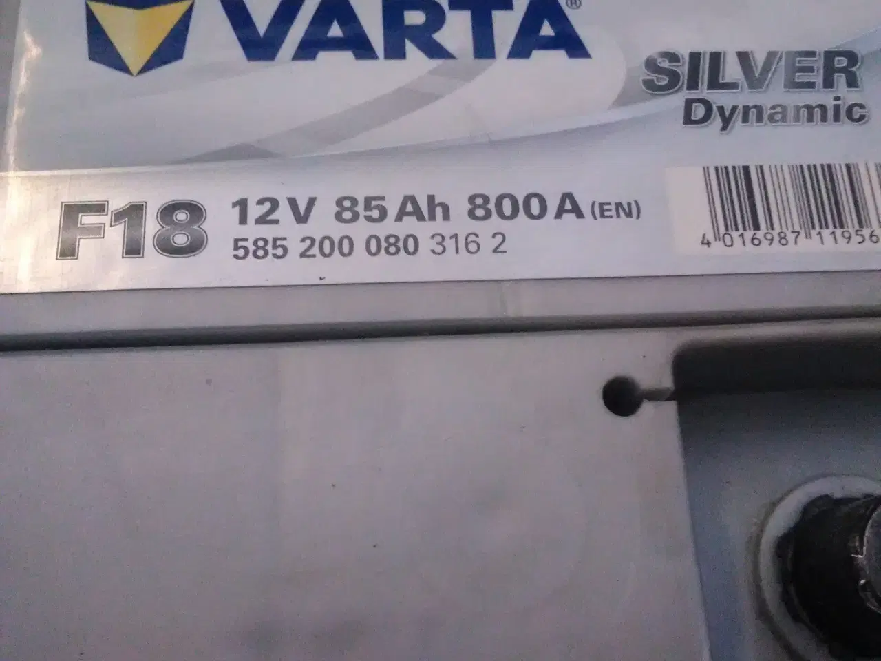 Billede 1 - Varta Silver Dynamic Batteri