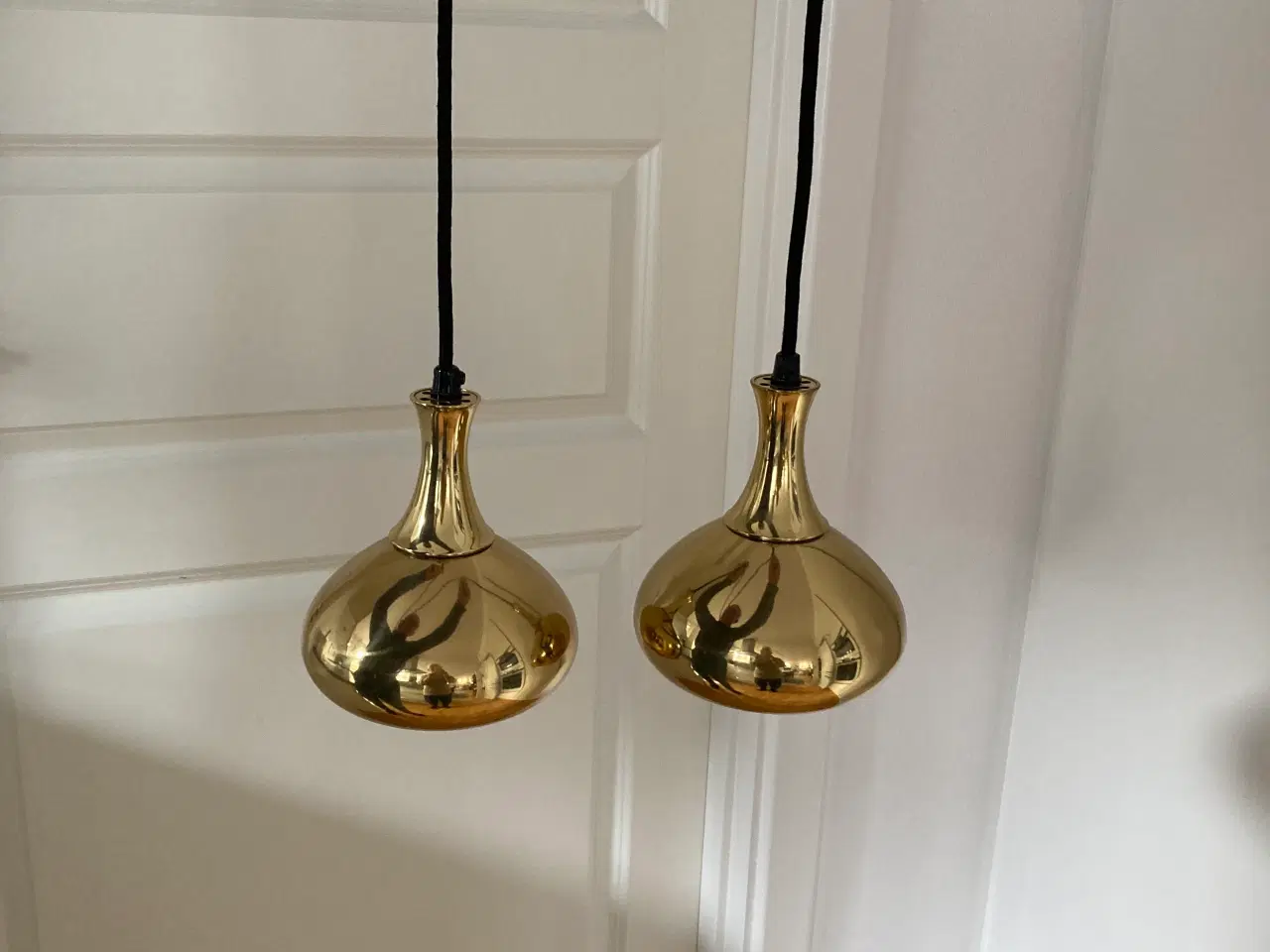 Billede 1 - 2 Pendler messing