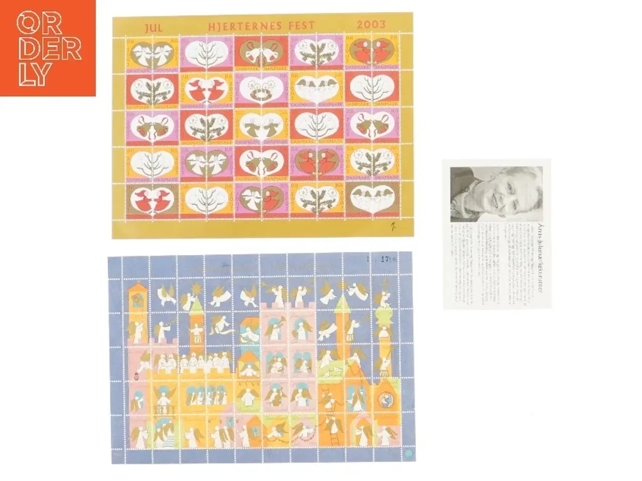 Billede 1 - Julemærker (str. 26x18 cm)