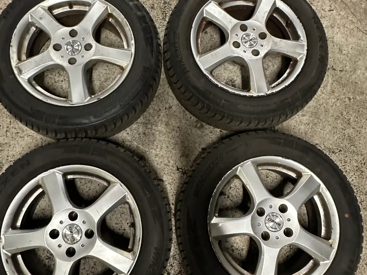 Billede 5 - Alufælge med Vinterdæk 195/60/R16