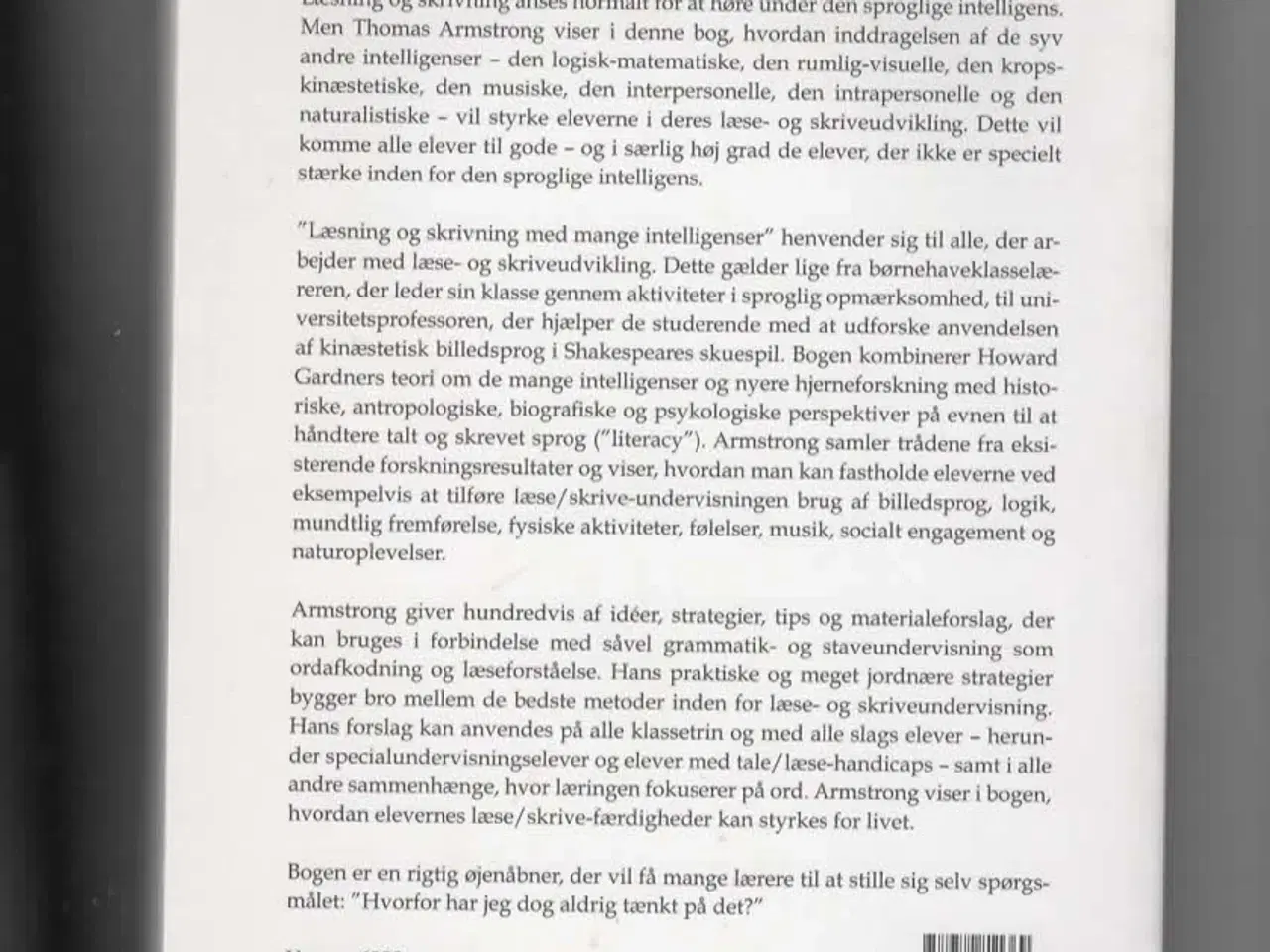 Billede 2 - læsning og skrivning