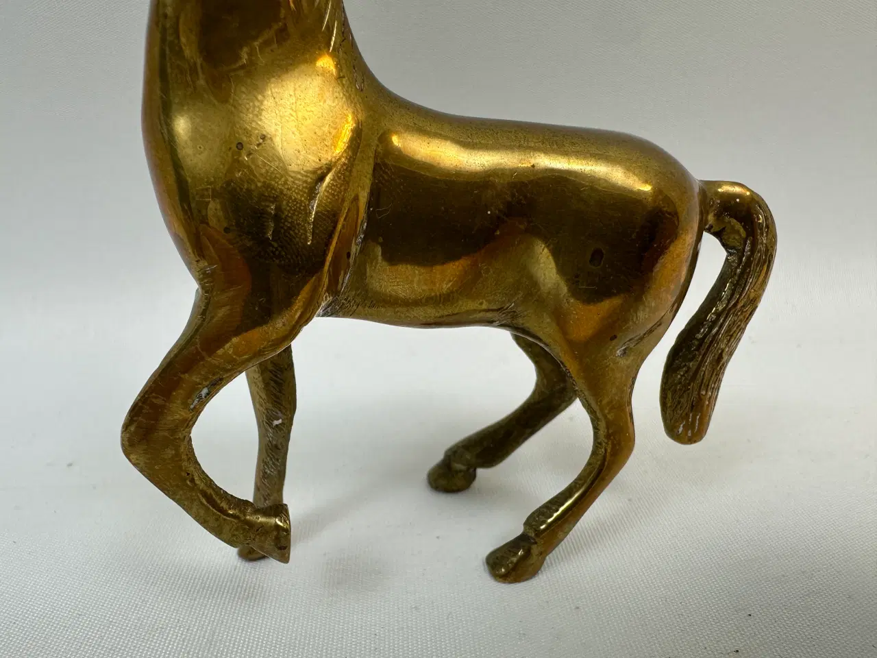 Billede 3 - Lille vintage messing hest