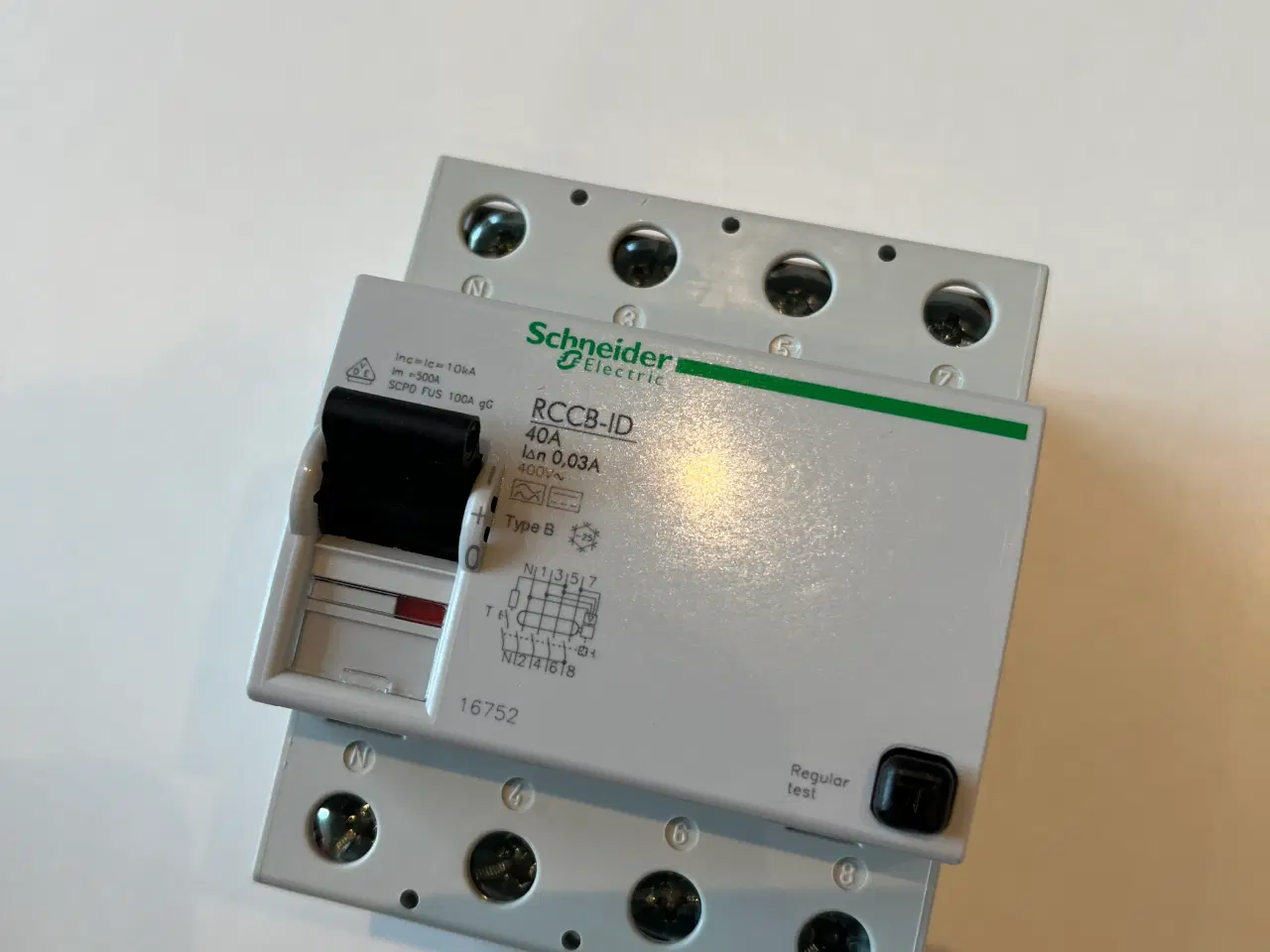 Billede 1 - HPFI - RCD afbryder type B