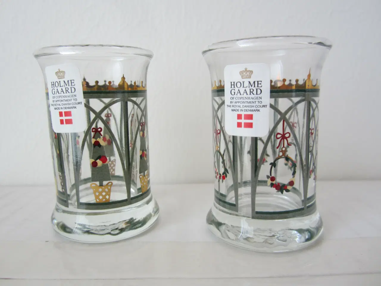 Billede 5 - 1999 Holmegaard jule dramglas.