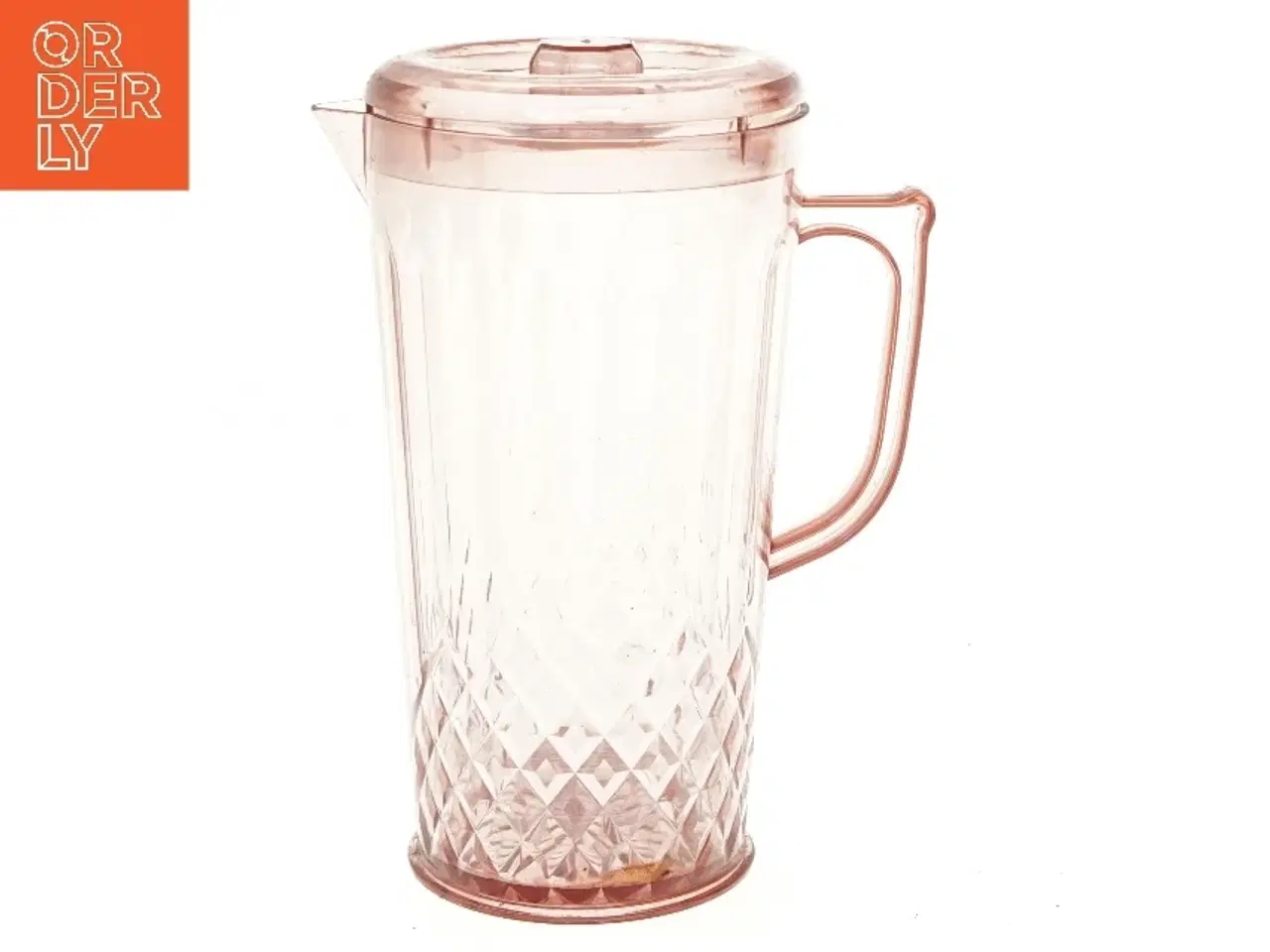 Billede 1 - Plastikkande med låg (str. 24 cm)