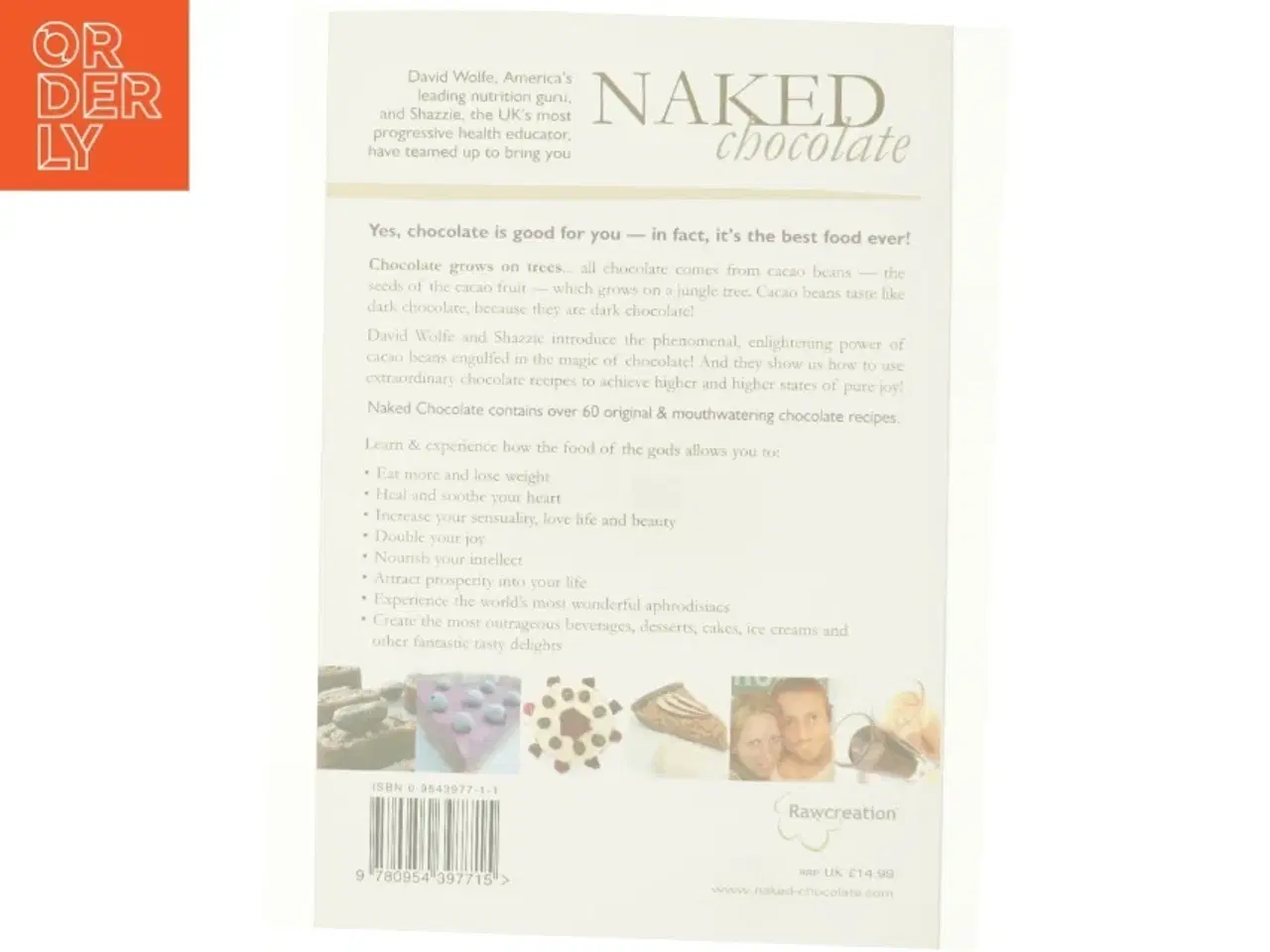 Billede 3 - Naked Chocolate by David Wolfe af Wolfe, David; Shazzie (Bog)