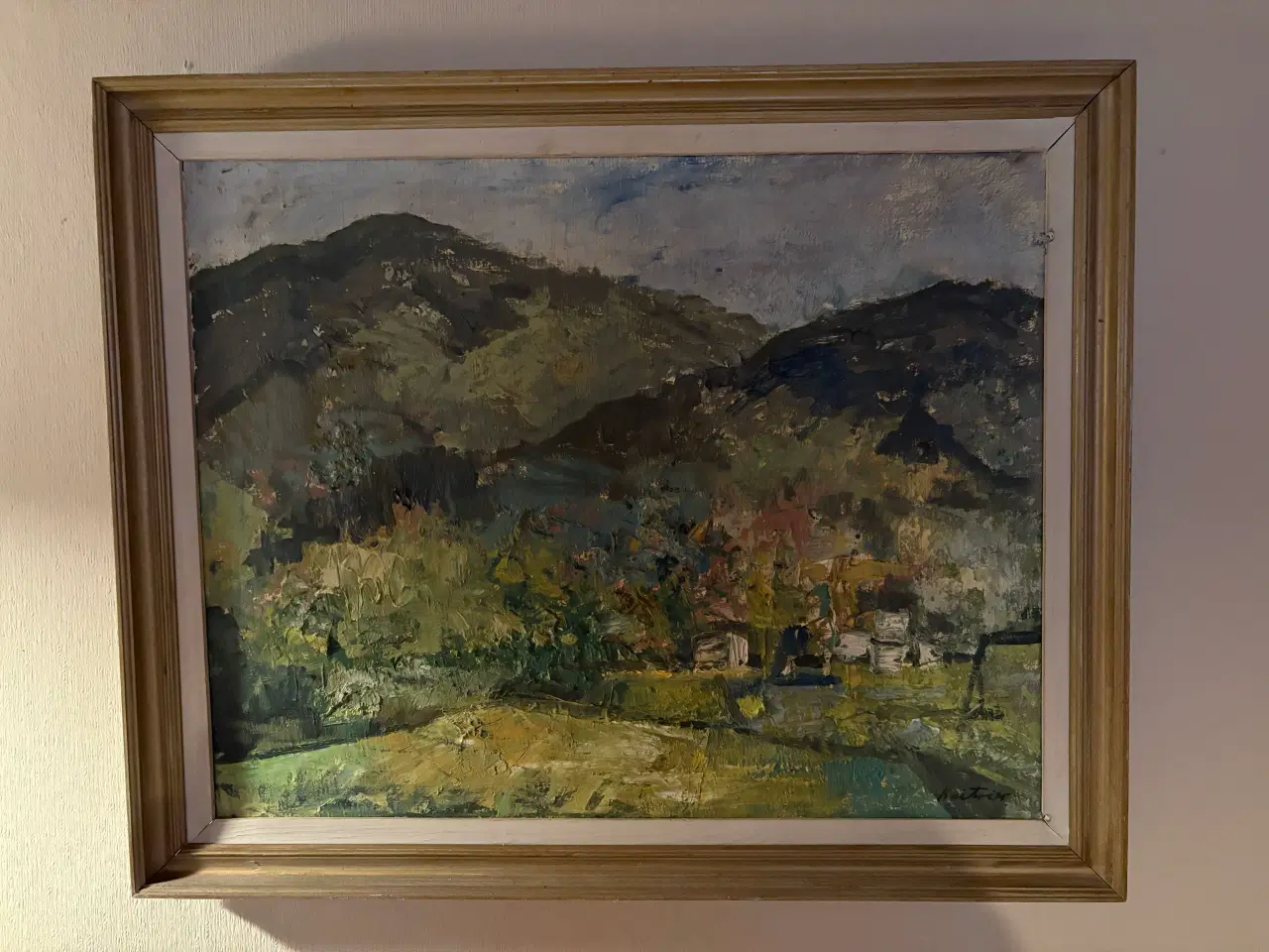 Billede 1 - Kai Trier maleri