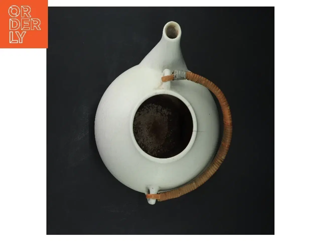 Billede 3 - Hvid keramisk tekande (str. Ø 17 cm)