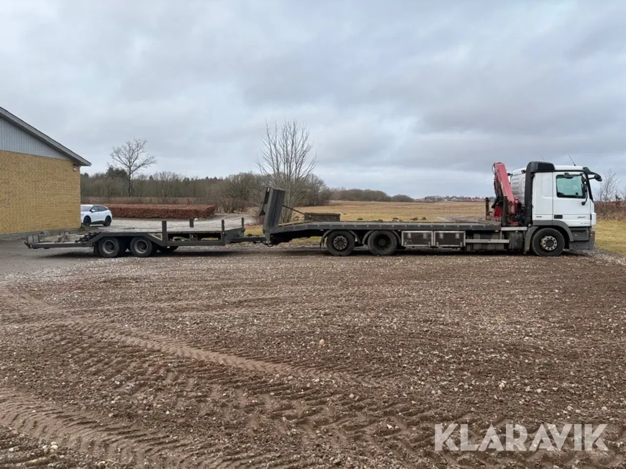 Billede 4 - Lastbil Mercedes-Benz 2541 med kærre