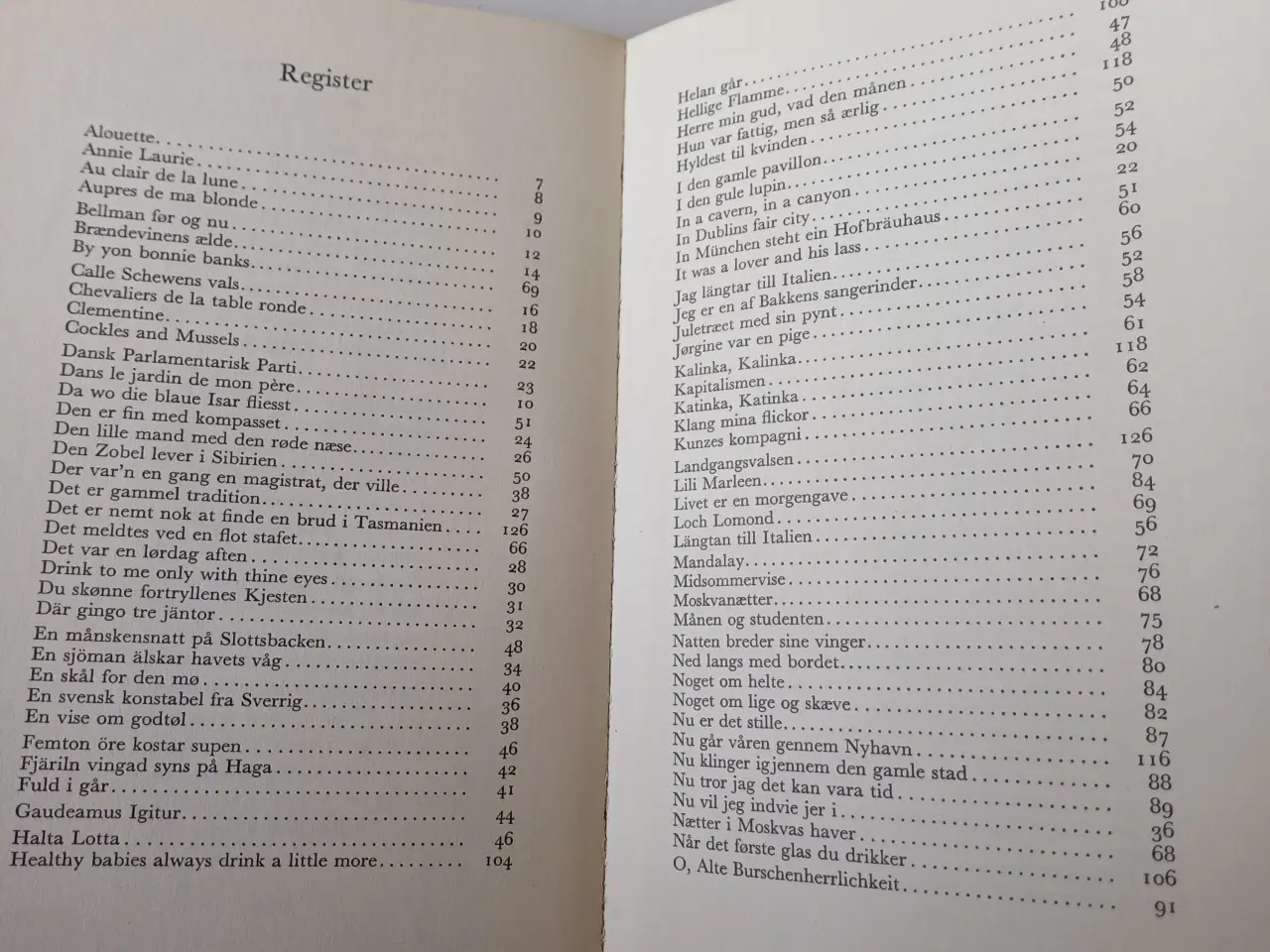 Billede 4 - StudenterForeningens Visebog - maj 1968