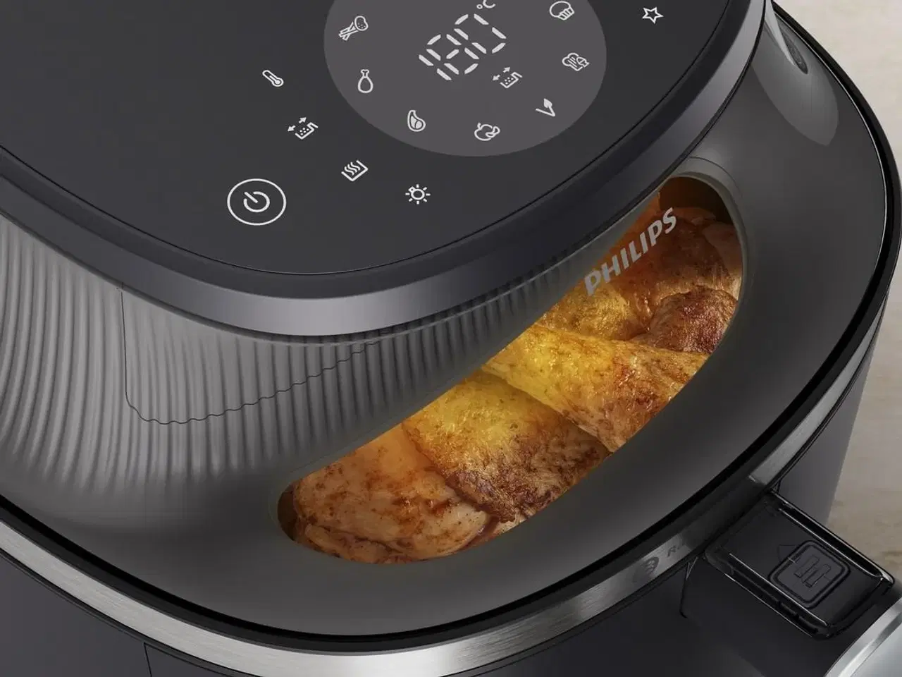 Billede 4 - Philips 3000 Series NA322/00 airfryer 4,2 l – kobber/sort, 1.400 W