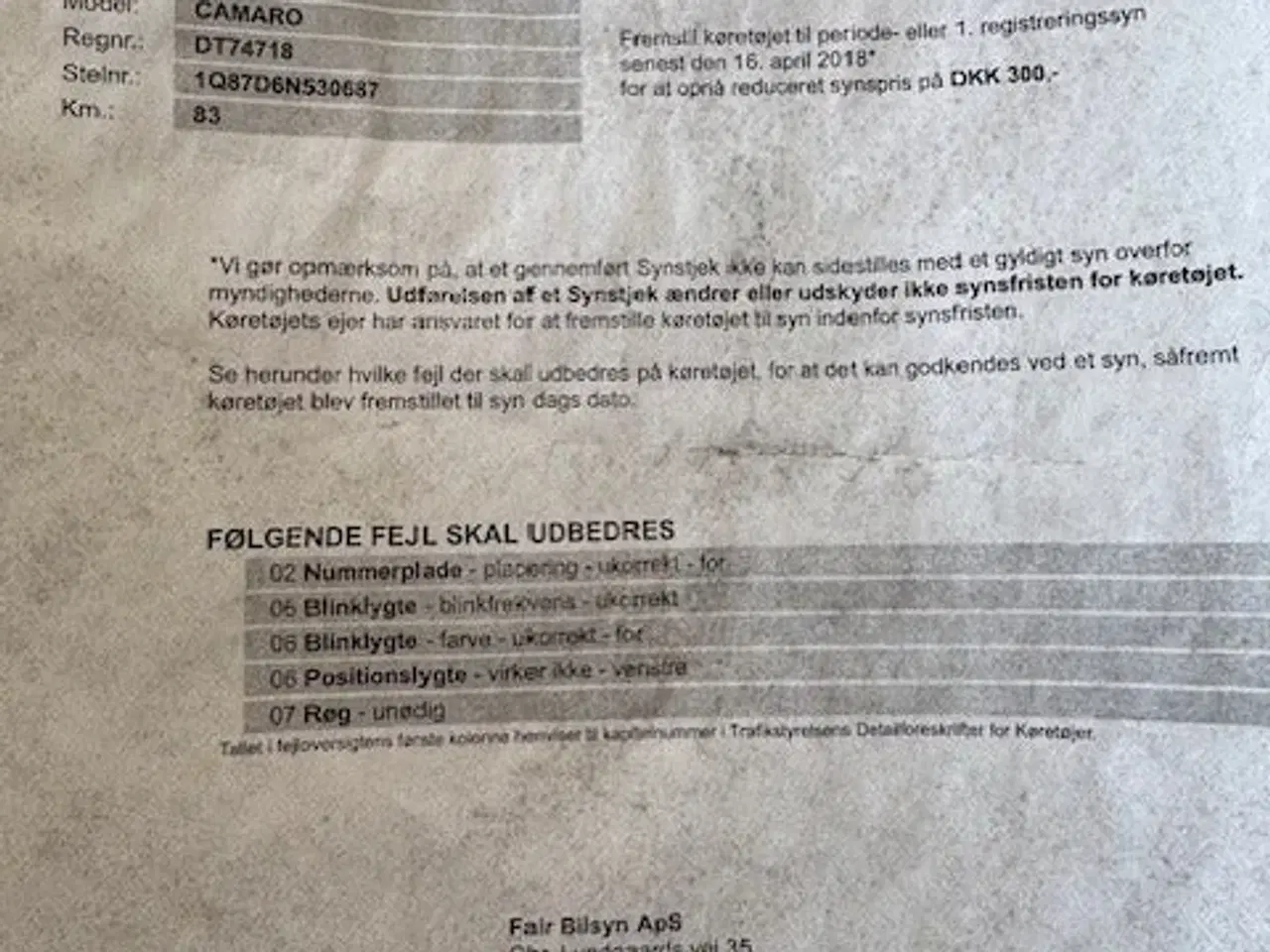 Billede 9 - Chevrolet Camaro  Coupé