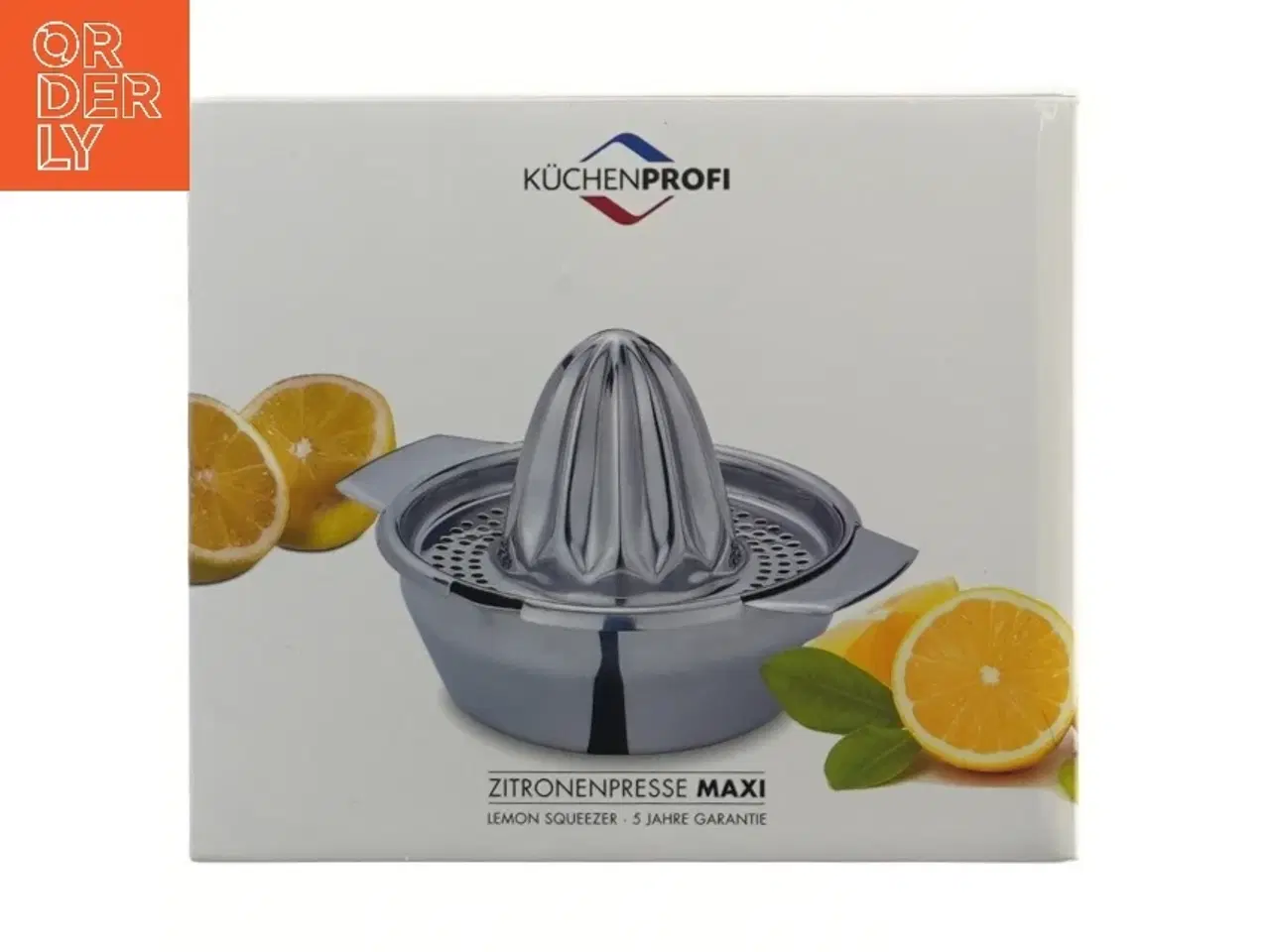 Billede 1 - Citruspresser i rustfrit stål (str. 17 cm)