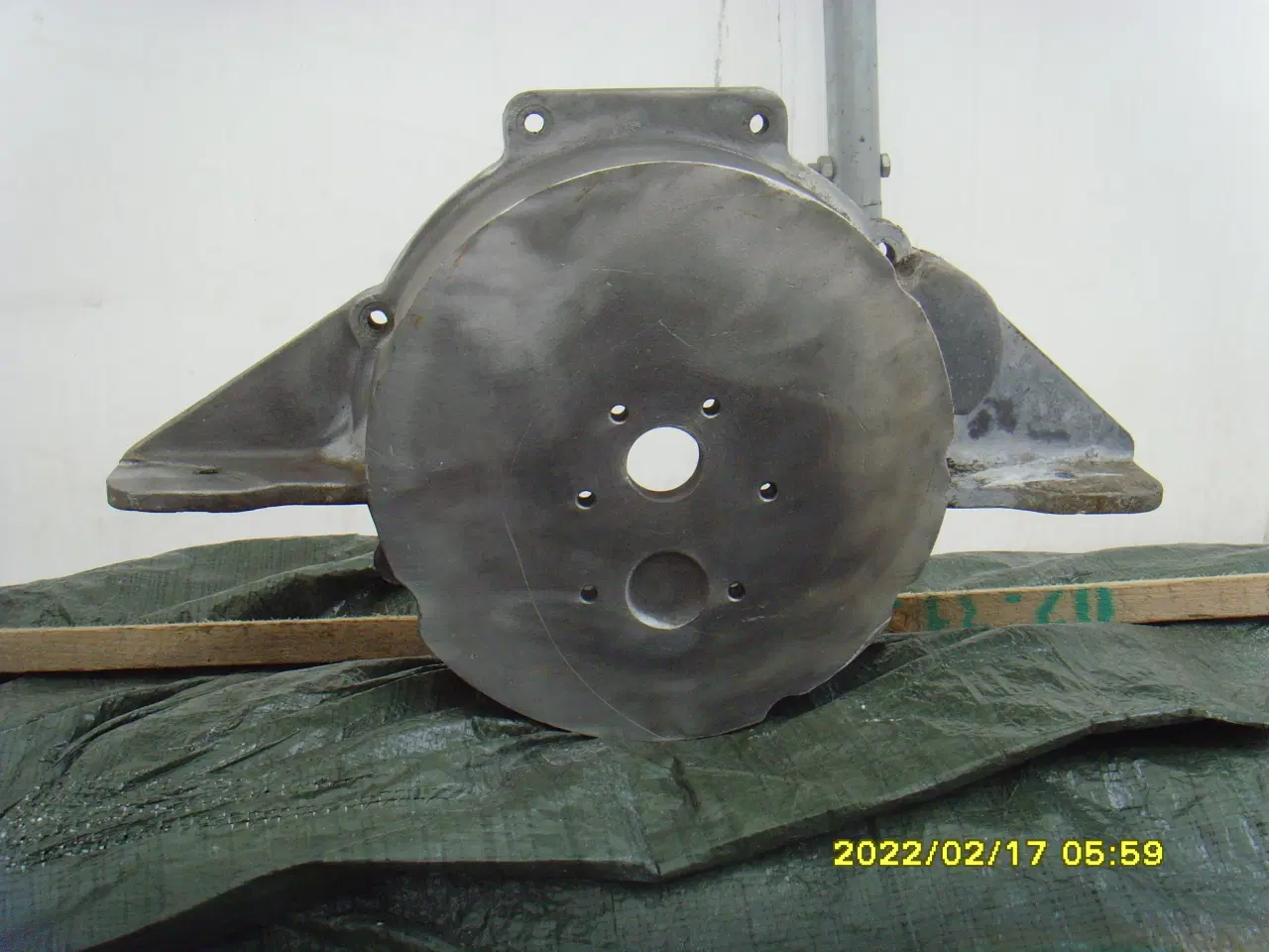 Billede 1 - aluminiums skjold til bådmotor