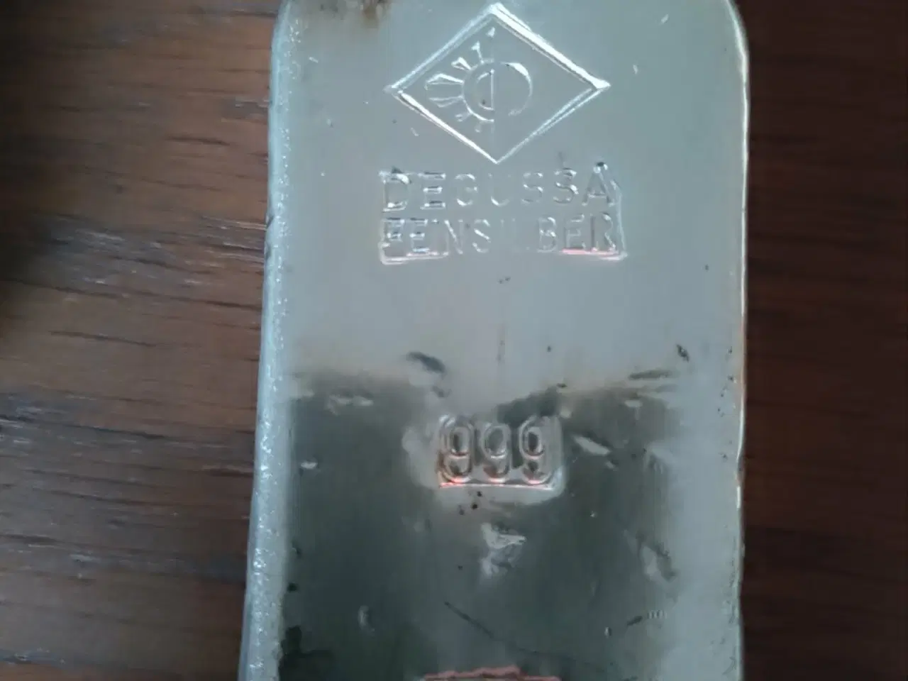 Billede 1 - Sølvbarre 1kg .999 finsølv