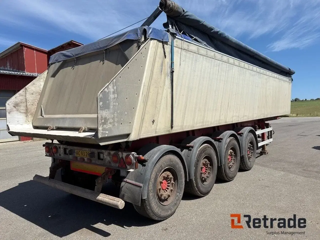 Billede 3 - Kel-Berg 4 akslet Tiptrailer