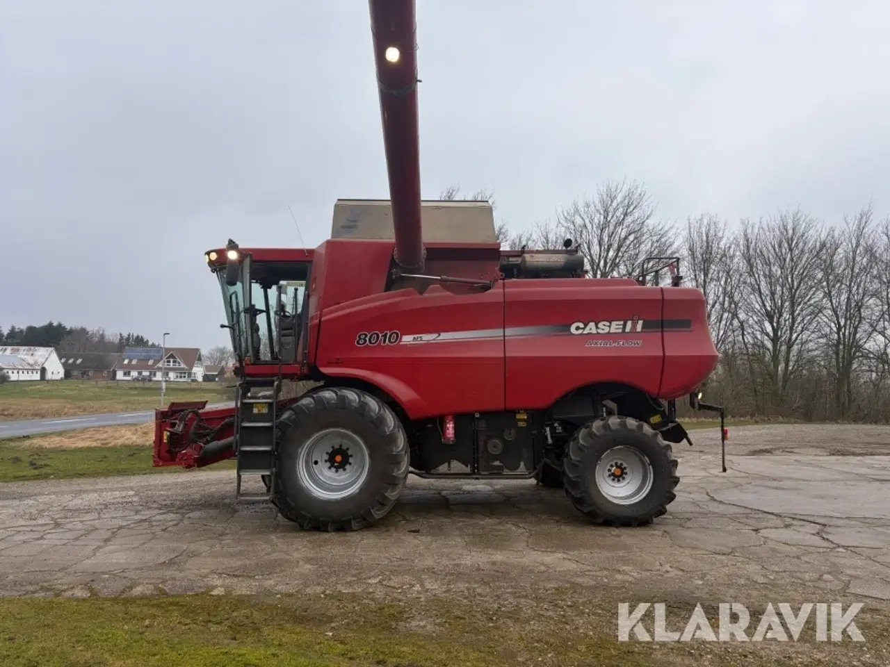 Billede 3 - Mejetærsker Case 8010 arial-flow - skærebor medfølger