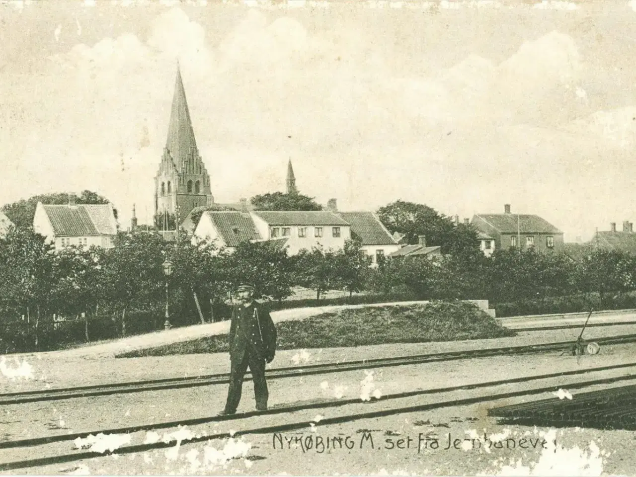 Billede 1 - Nykøbing Mors. Jernbanen, 1909