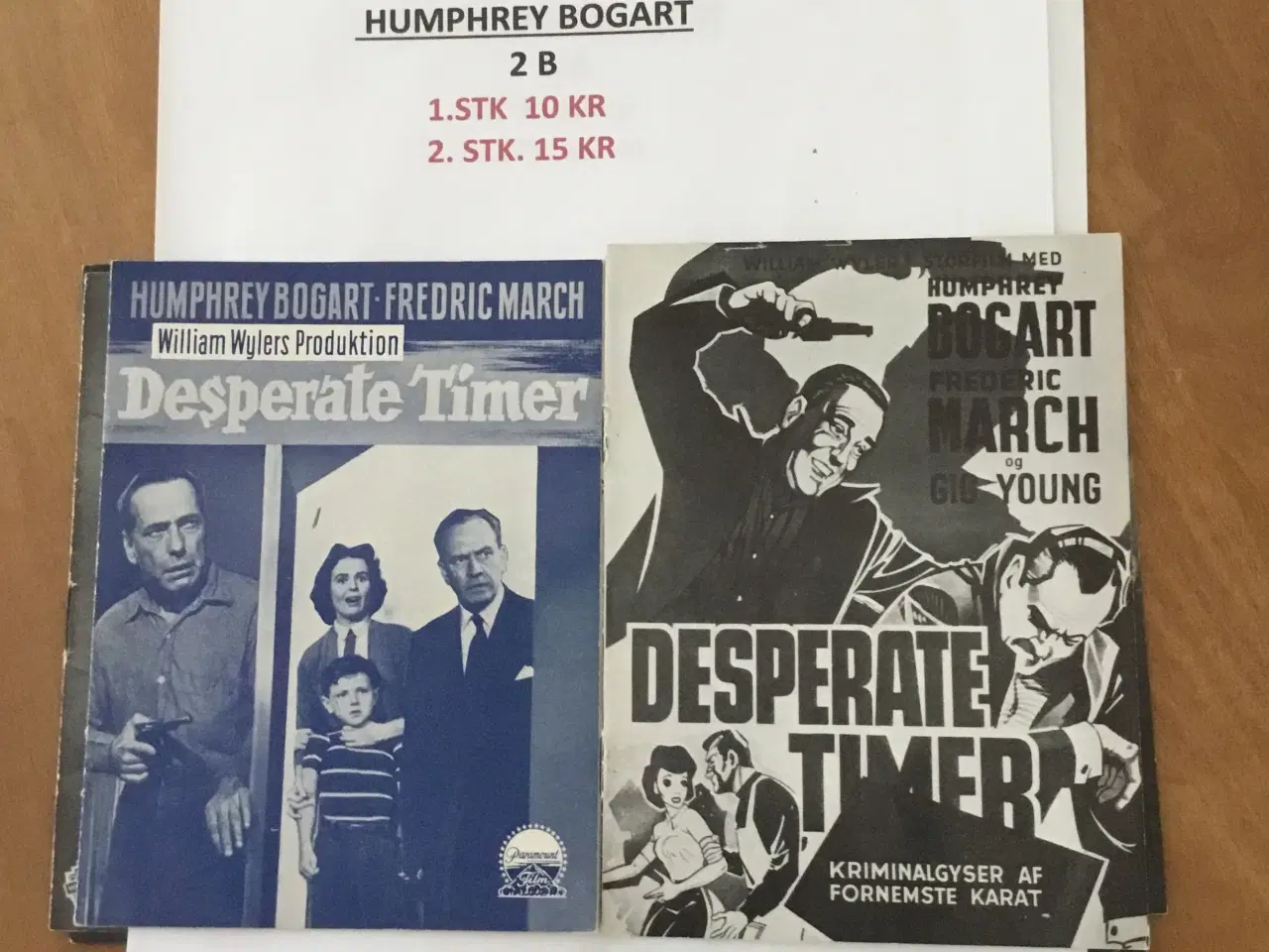Billede 8 - Filmprogrammer - HUMPHREY BOGART - se rabat