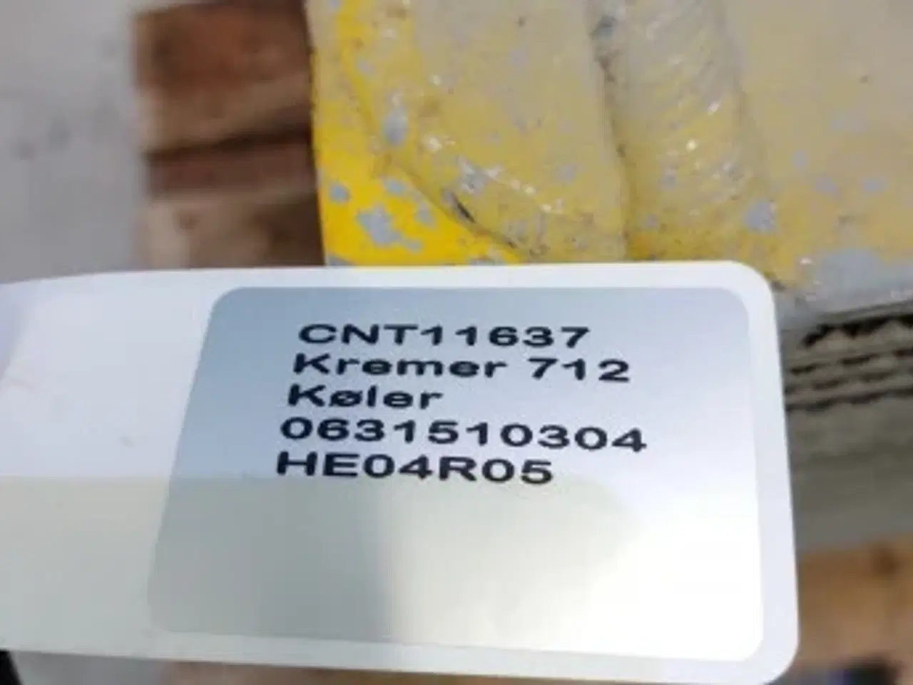 Billede 17 - Kramer 712 Køler 0631510304