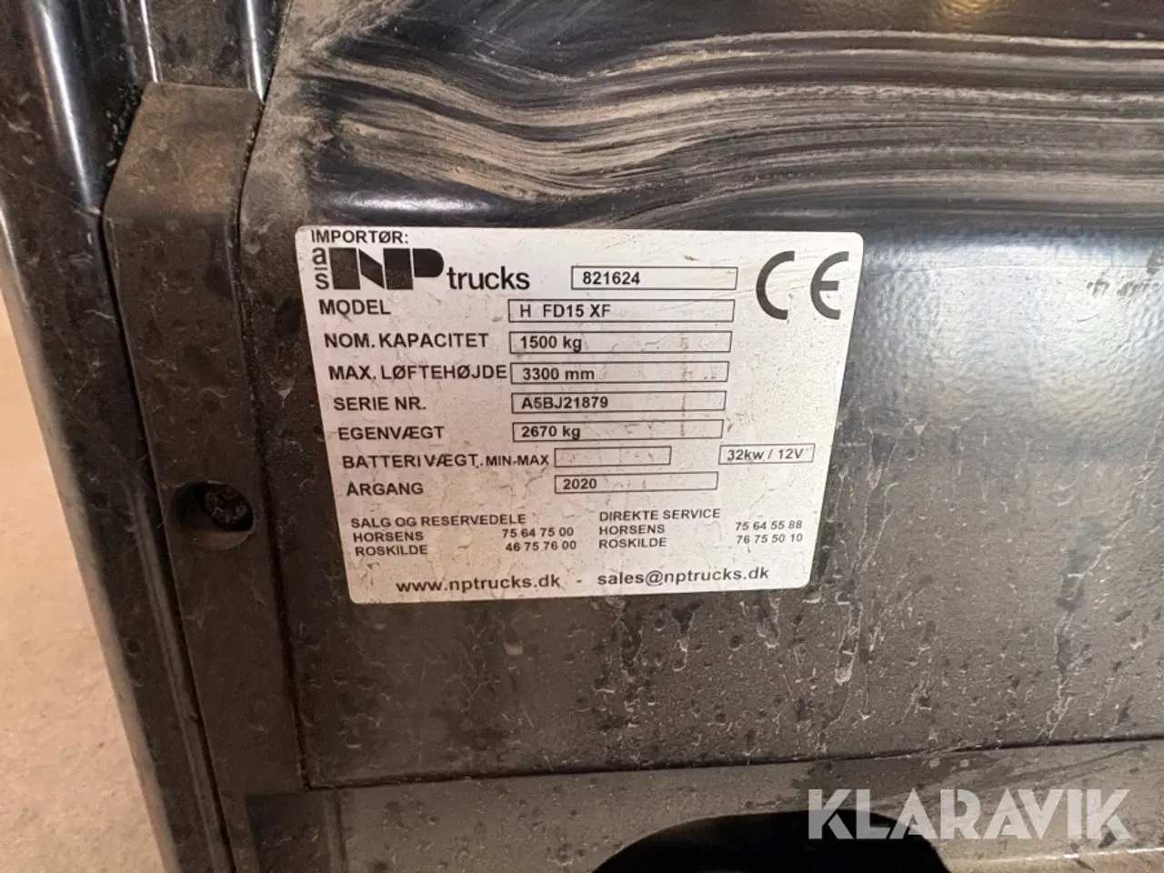 Billede 12 - Gas truck Hangcha Cpyd15-xw21f