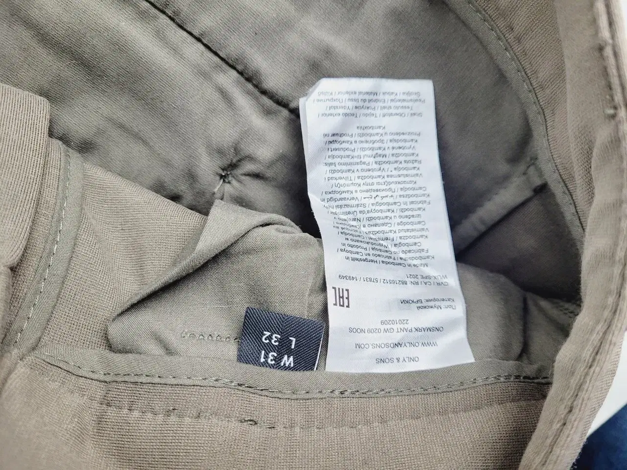 Billede 5 - ⭐️- Only & Sons NOOS "Comfort Pants"- Str. W31 L32