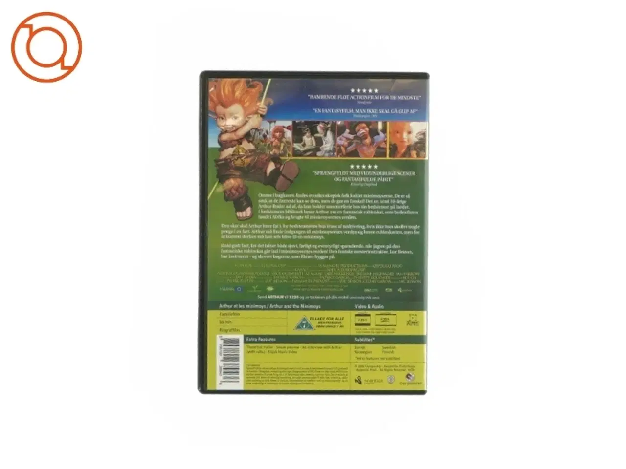 Billede 2 - Arthur og minimoyserne (DVD)