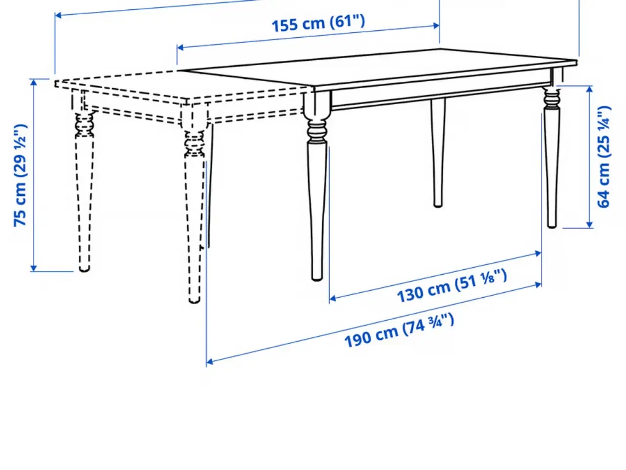 Billede 2 - Spisebord
