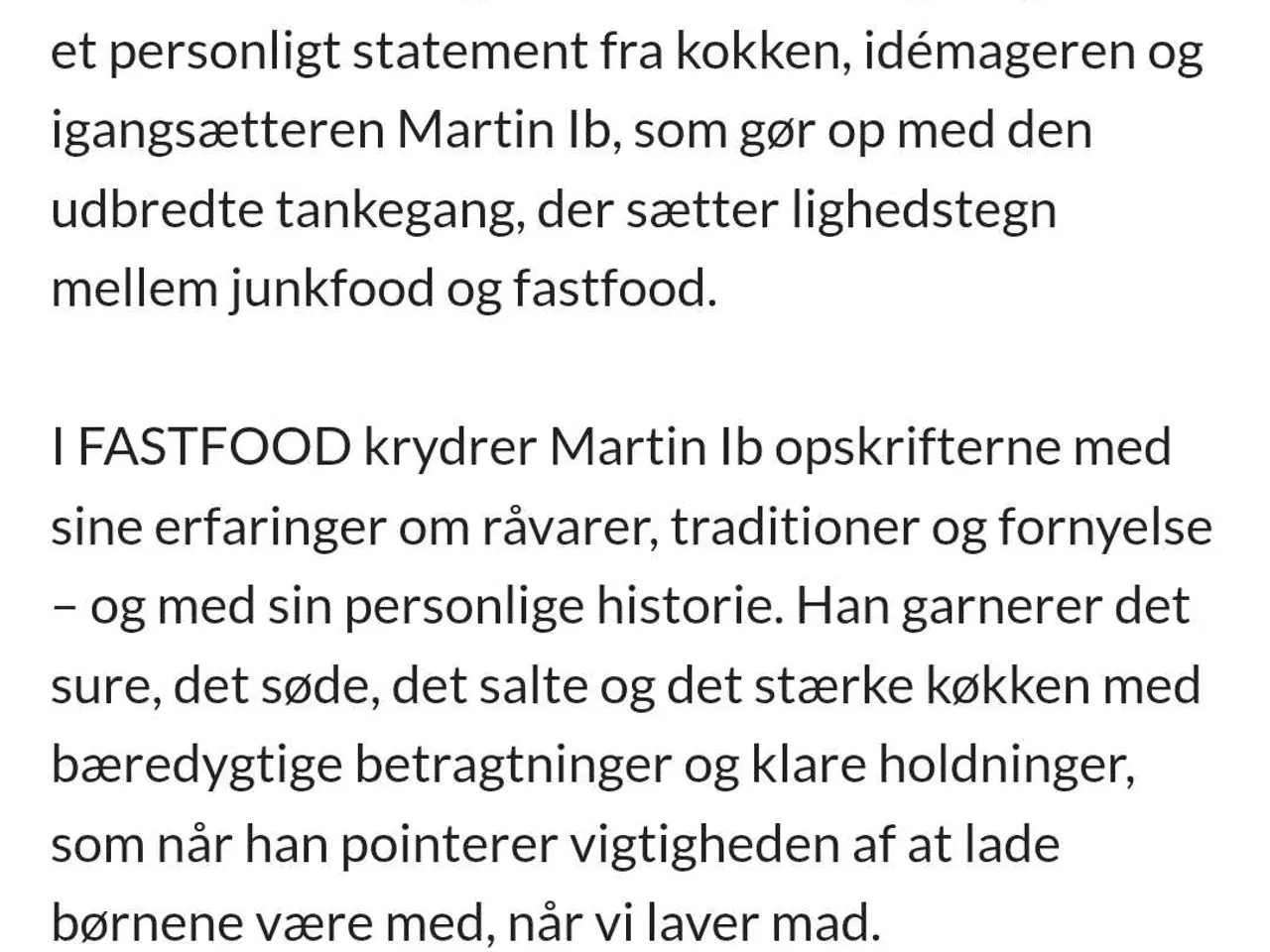 Billede 1 - Helt ny Martin Ib kogebog