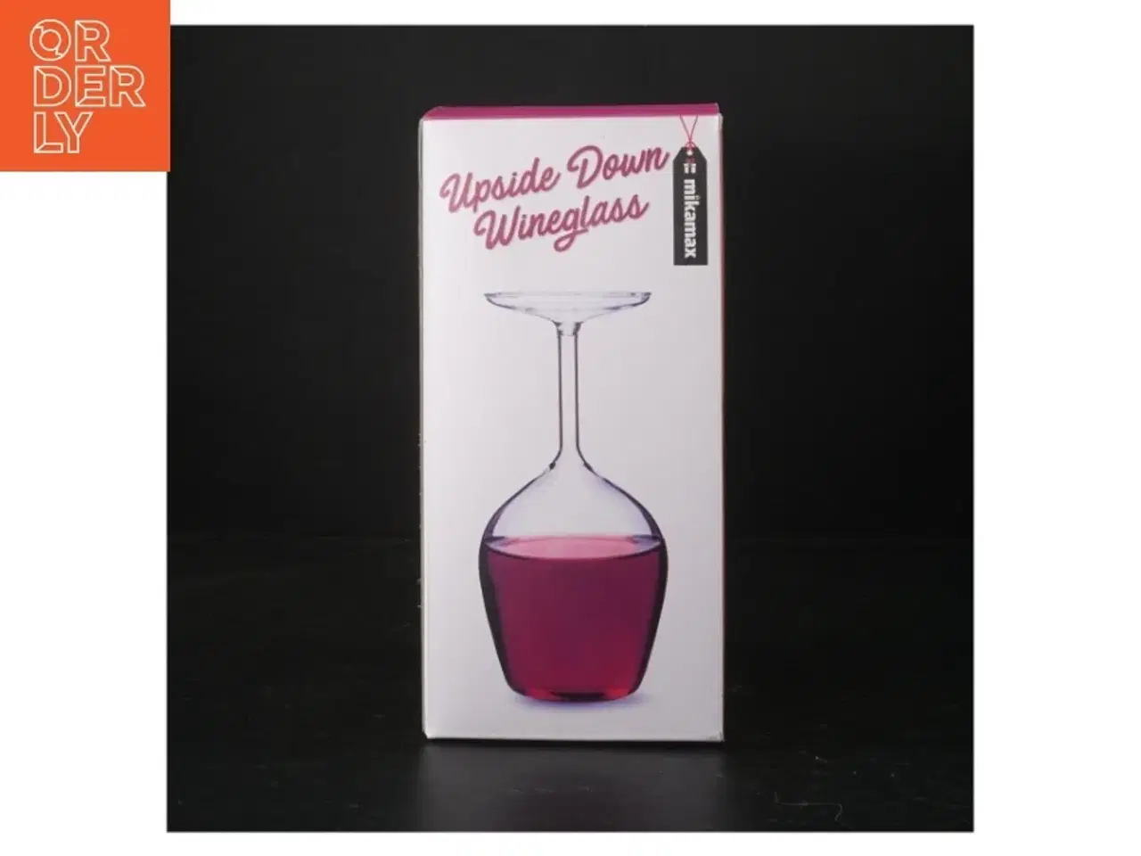 Billede 1 - Omvendt vinglas (str. 350 ml, 23,5 x 12 x 8,5 cm)