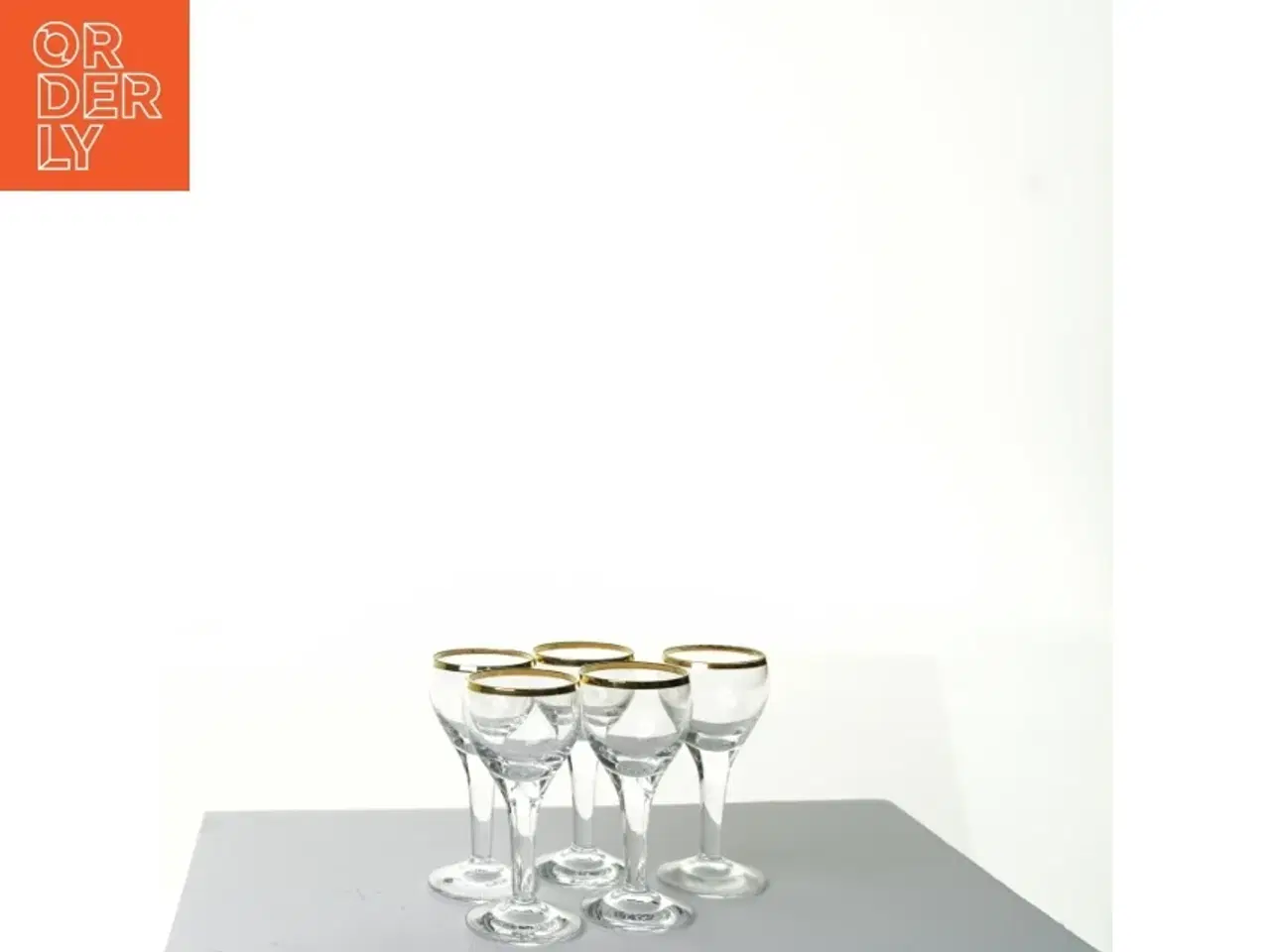 Billede 2 - Glas fra Lyngby glas (str. 8 x 4 cm)