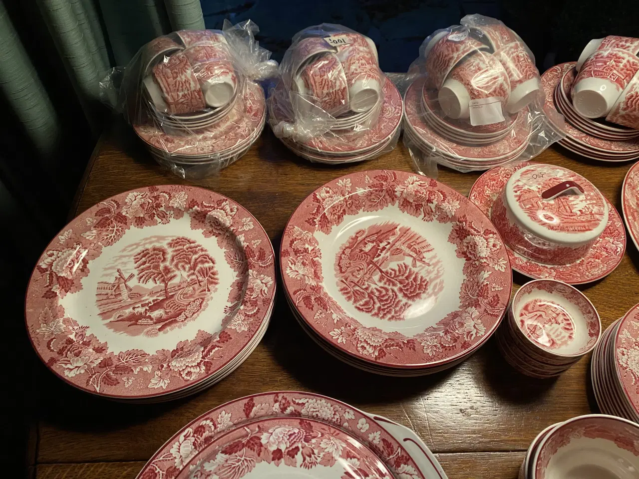 Billede 8 - Rød Paris" Woods Ware Mocca kopper 