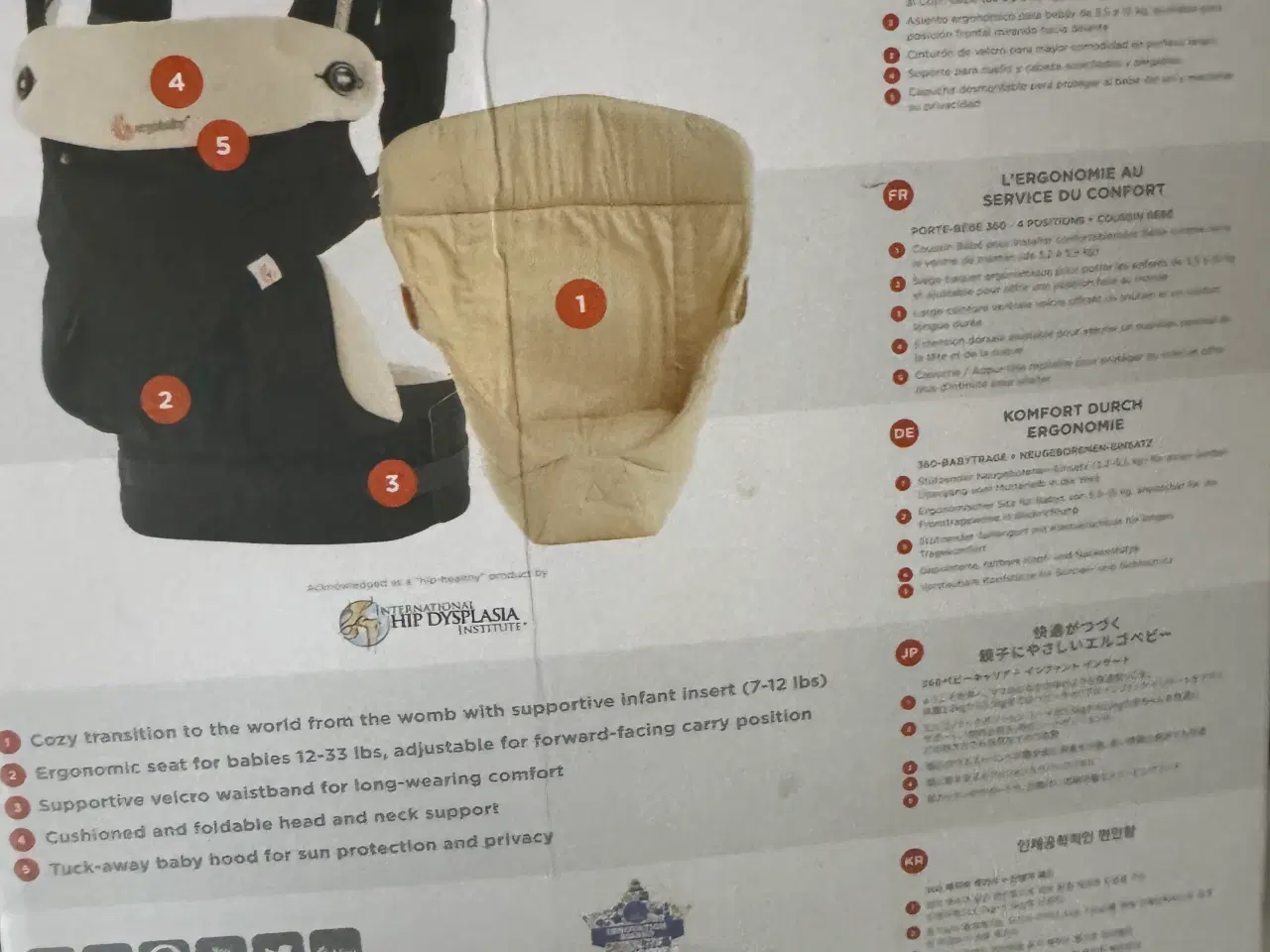 Billede 7 - Ergobaby 360 bæresele