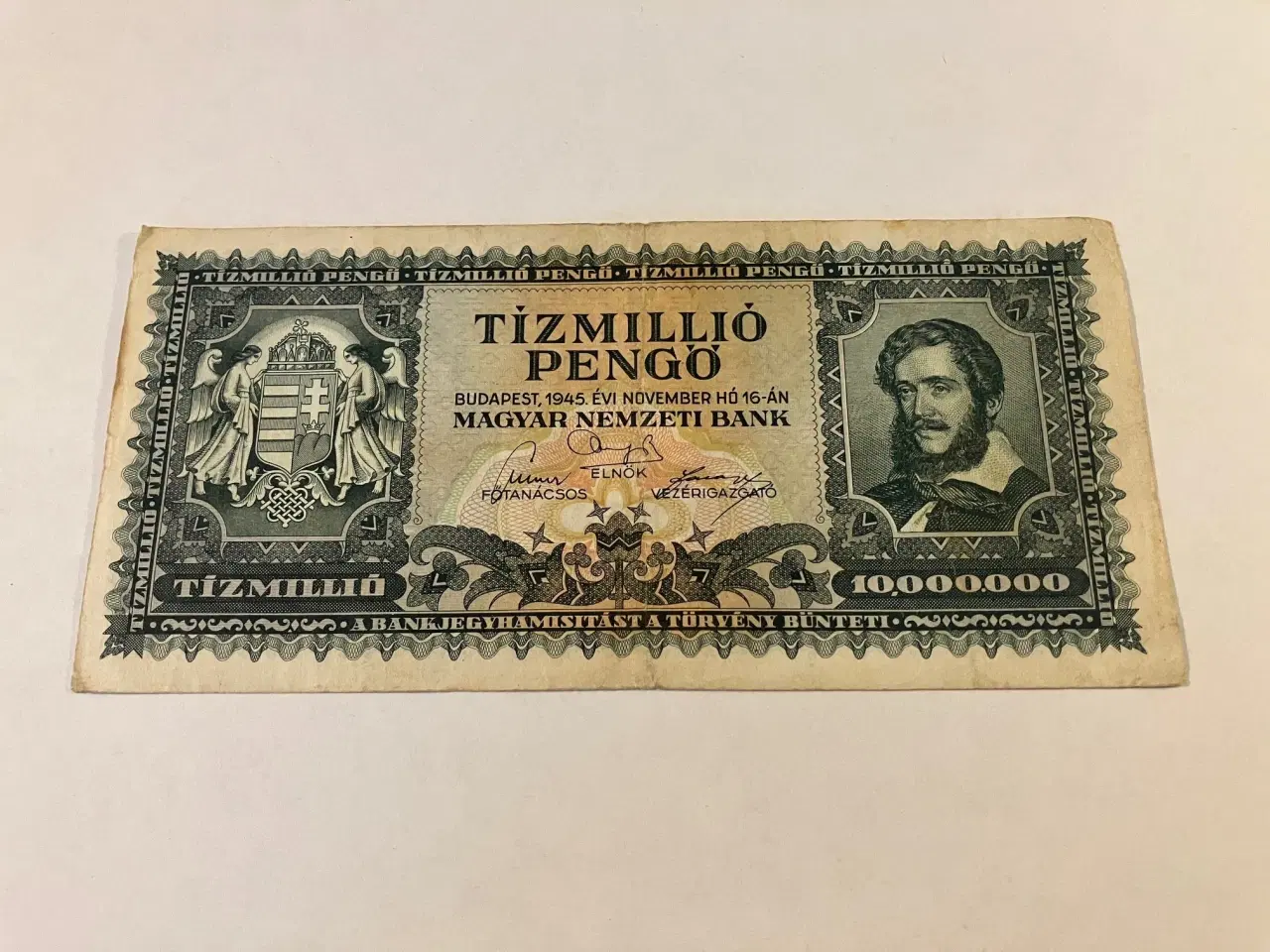 Billede 1 - 10.000.000 Pengo Hungary