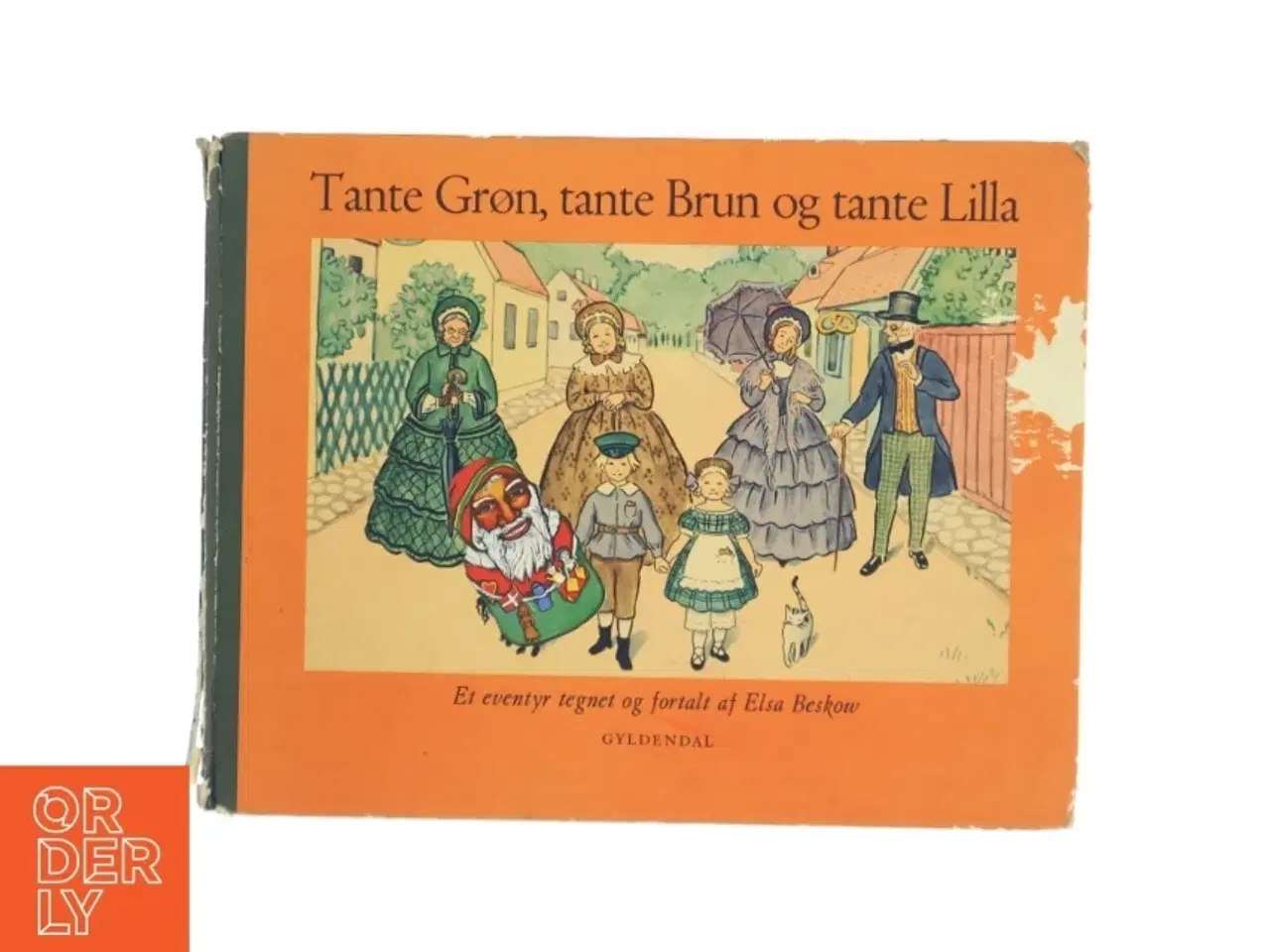 Billede 1 - Tante Grøn, tante Brun og tante Lilla tegnet og fortalt af Elsa Beskow fra Gyldendal