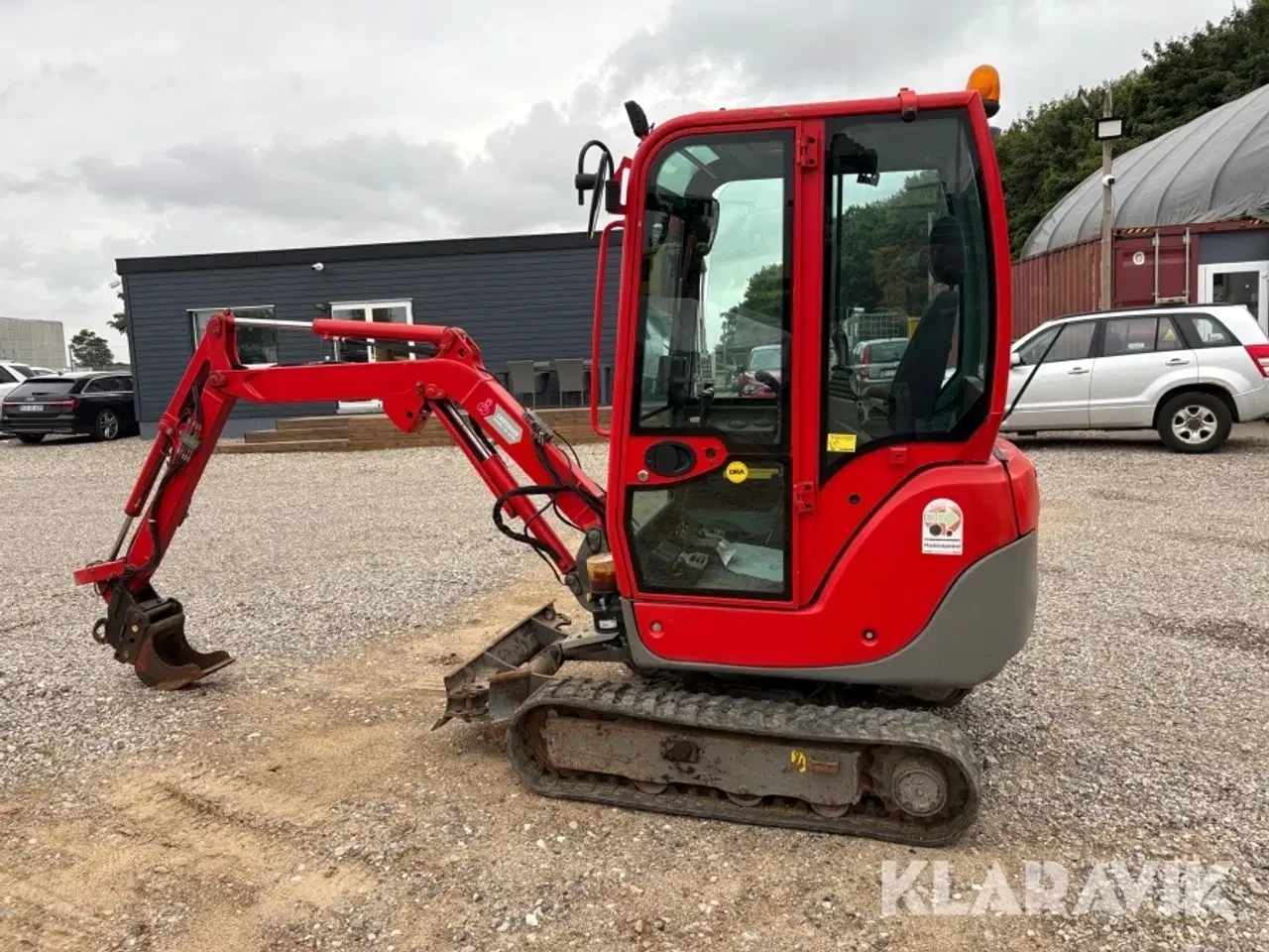 Billede 8 - Minigraver Yanmar Sv17-ex