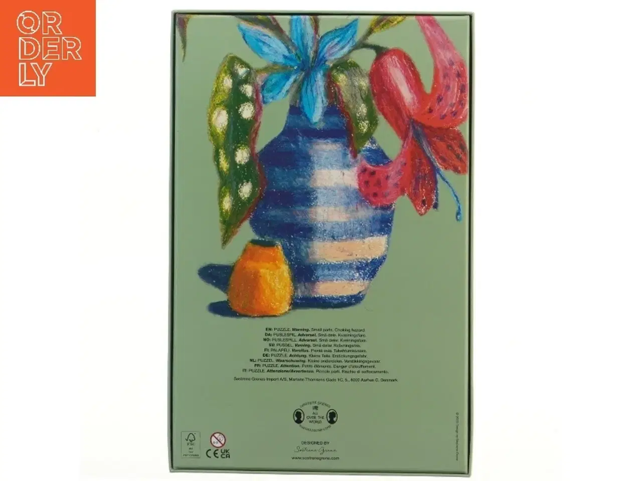 Billede 2 - Puslespil med 1000 brikker fra Søstrene Grene (str. 1000 brikker cm)