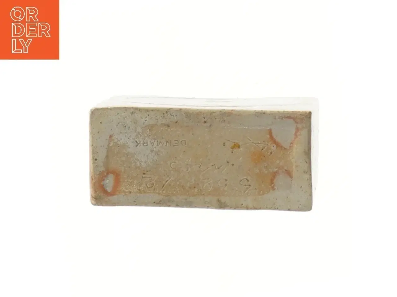 Billede 2 - Kähler vase med spiral (str. 14x5x12 cm)