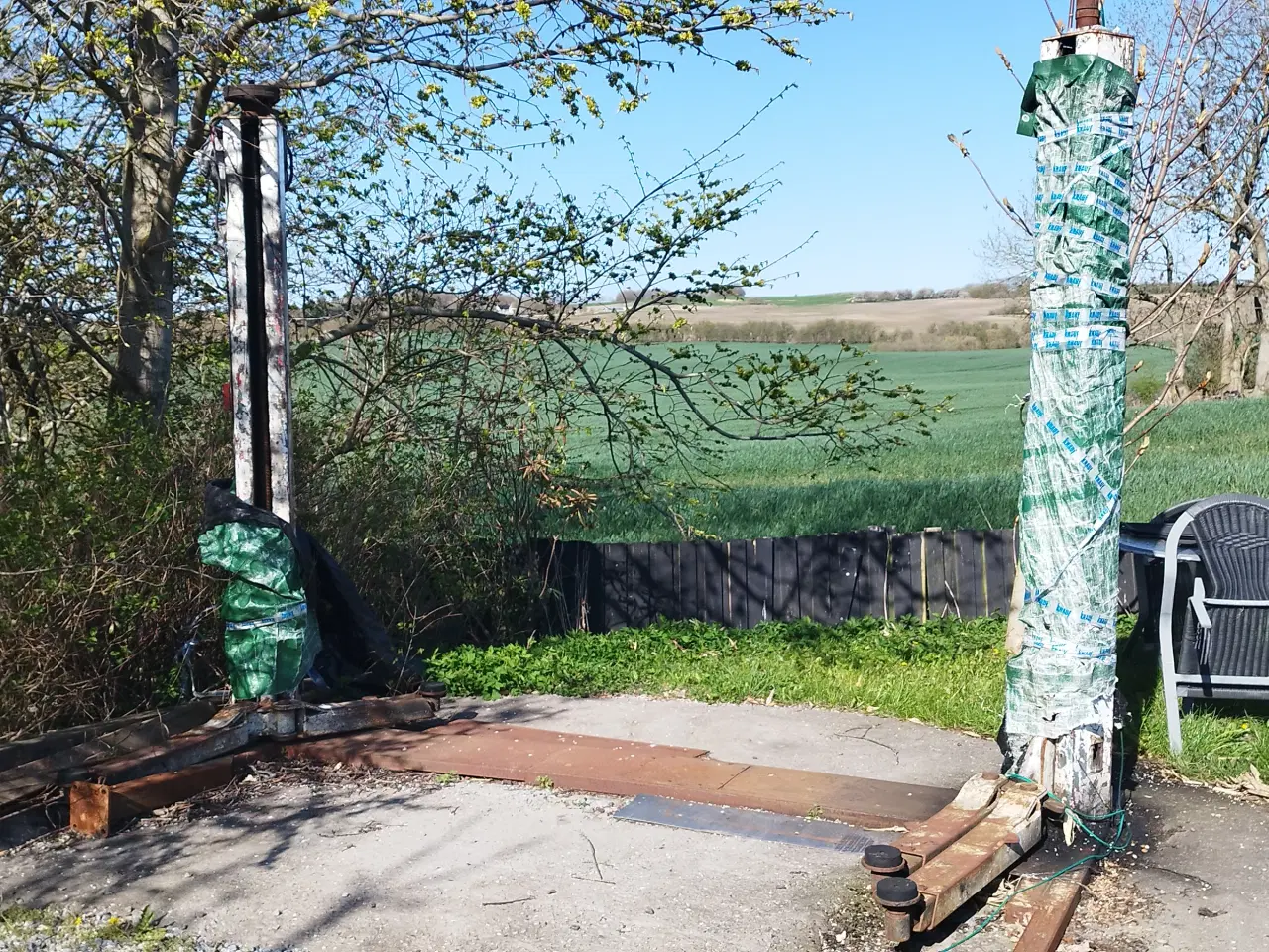 Billede 3 - stenhøj 2 søjlet lift