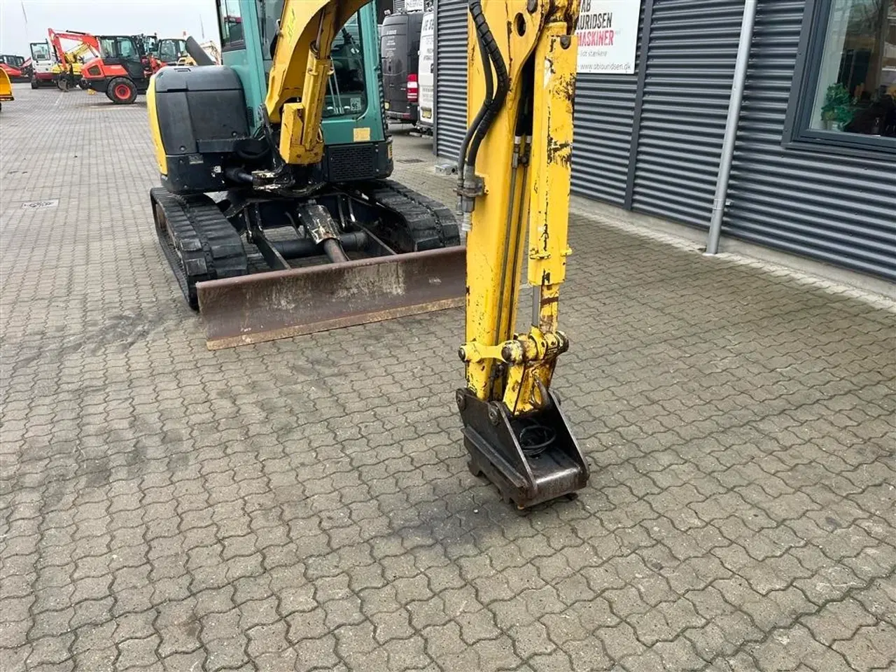 Billede 15 - Yanmar Vio57 U hydraulisk skovl skifte