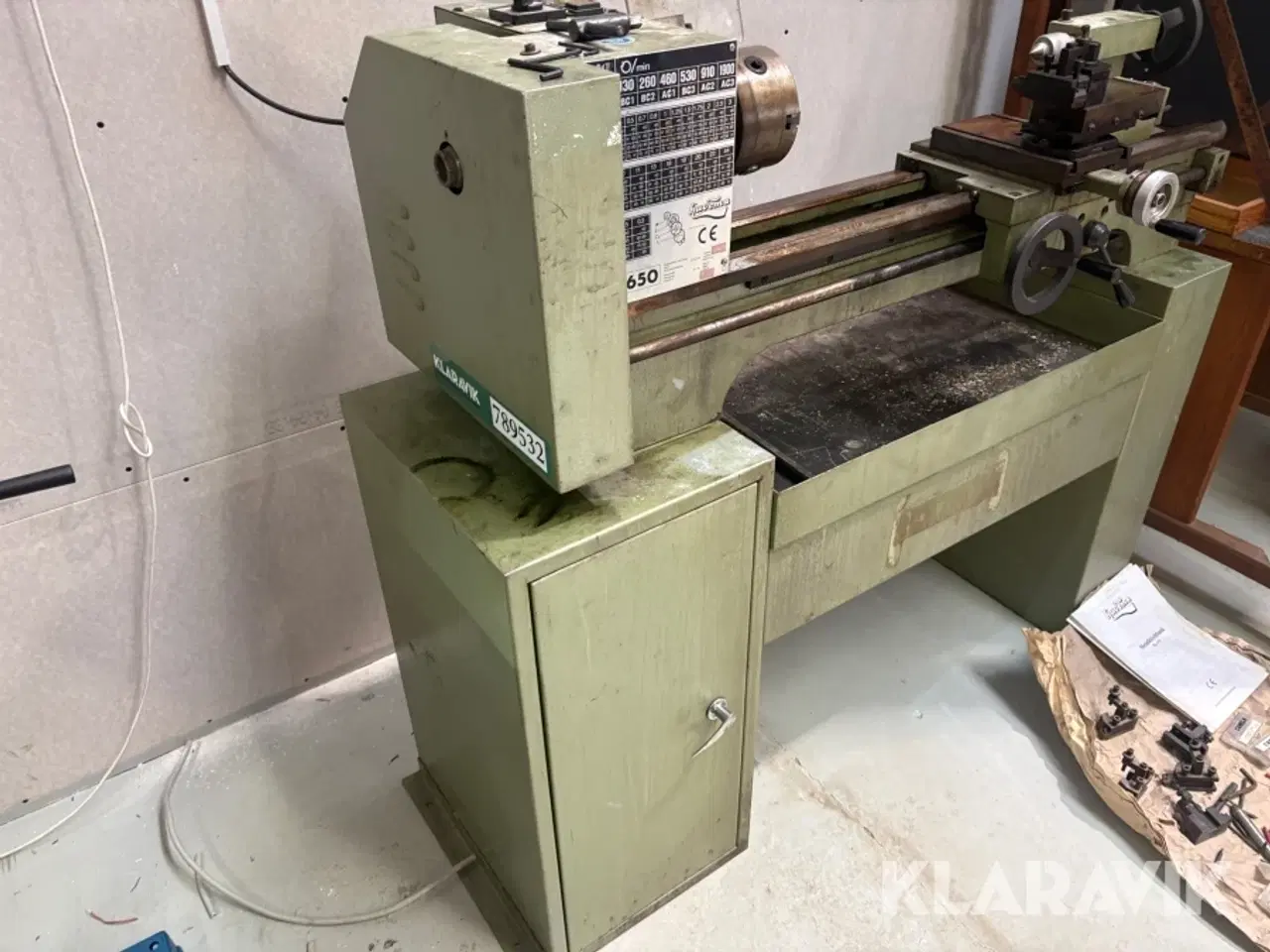 Billede 4 - Metal Drejebænk Huvema HU-650